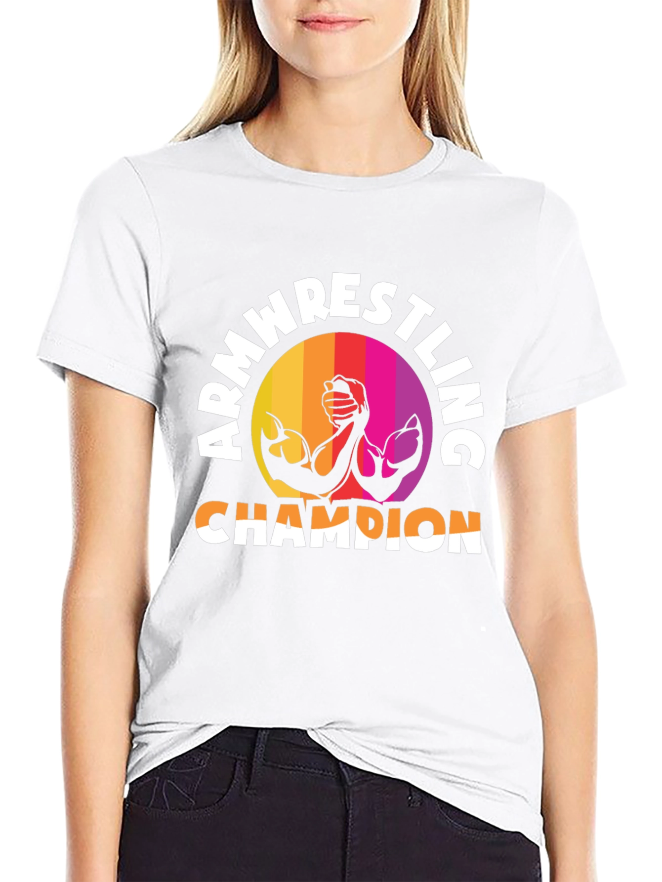 Arm Wrestling Champion Graphic T-Shirt
