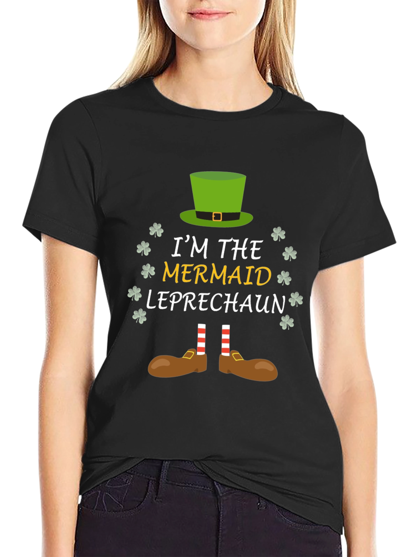 Mermaid Leprechaun T-Shirt - St. Patricks Day