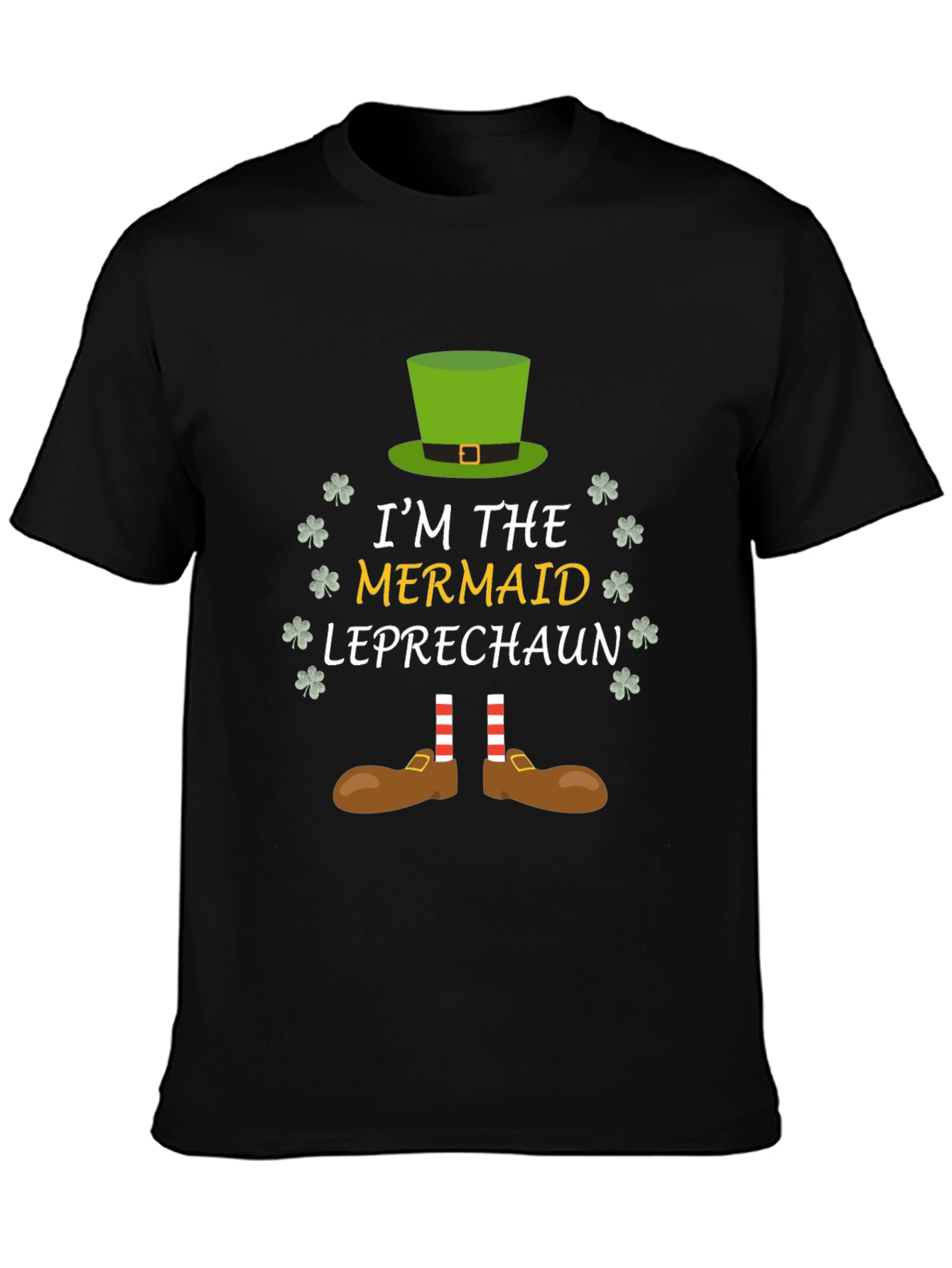 Mermaid Leprechaun T-Shirt - St. Patricks Day
