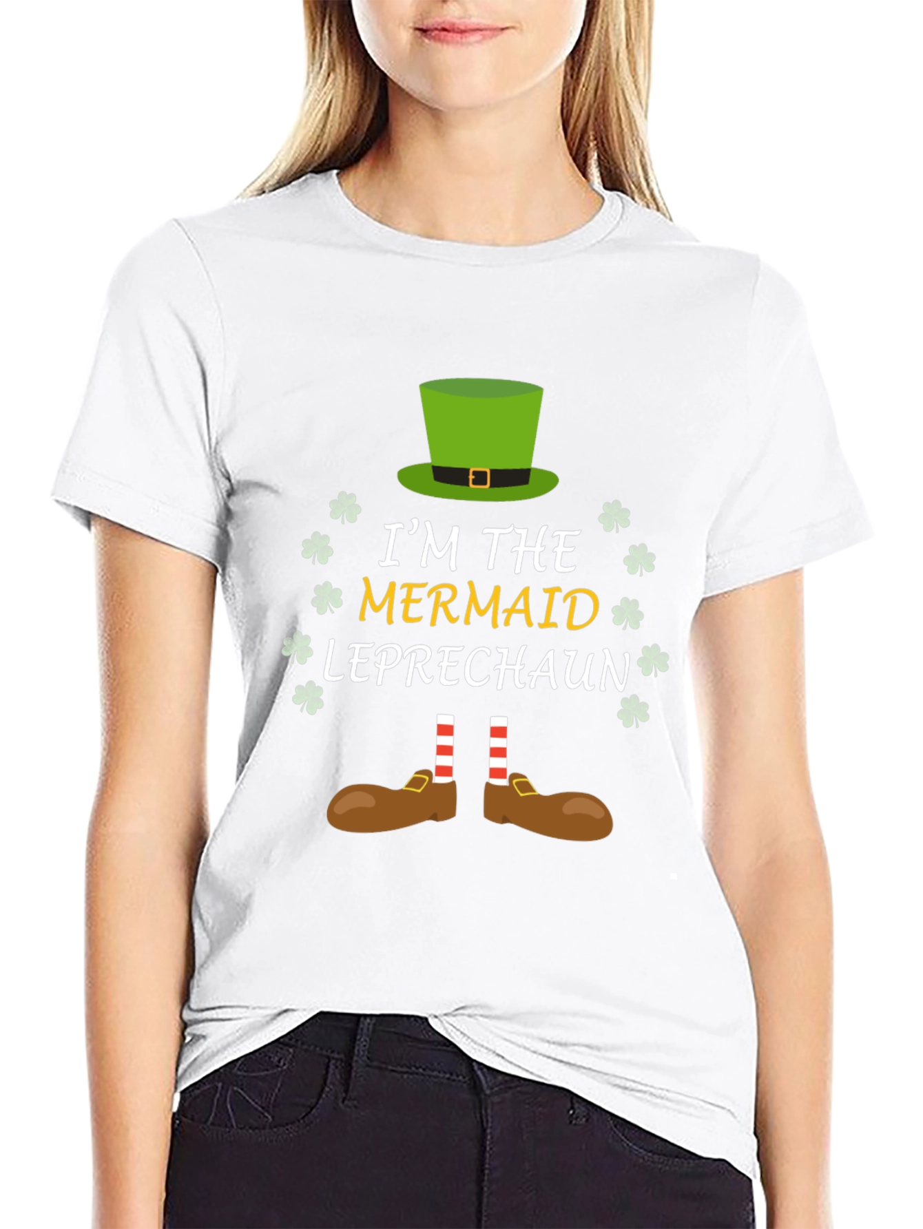 Mermaid Leprechaun T-Shirt - St. Patricks Day