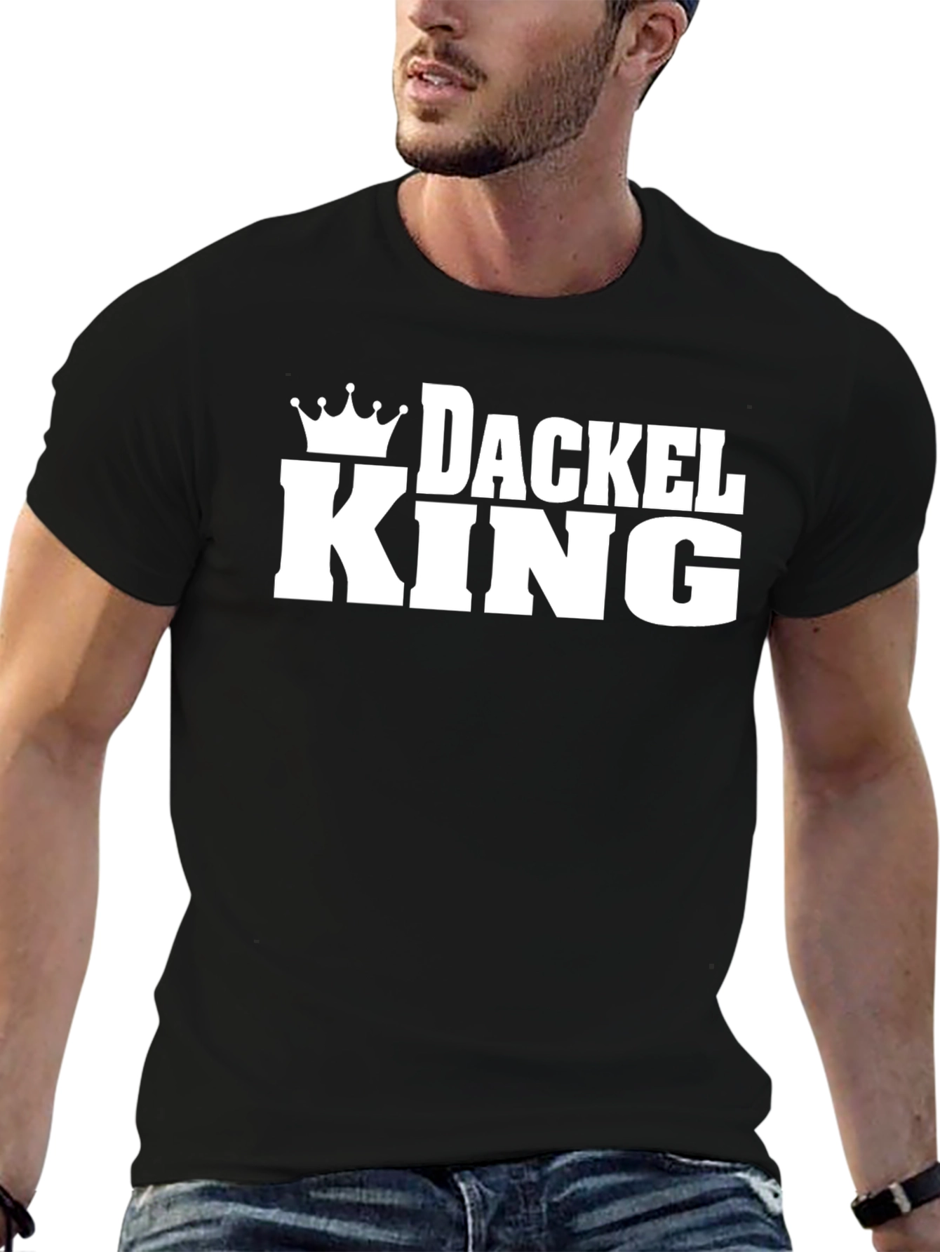 Dackel King T-Shirt - Dachshund Dog Lover Tee