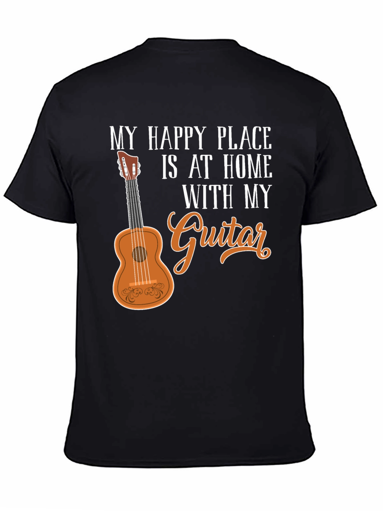 My Happy Place Guitar Graphic T-Shirt