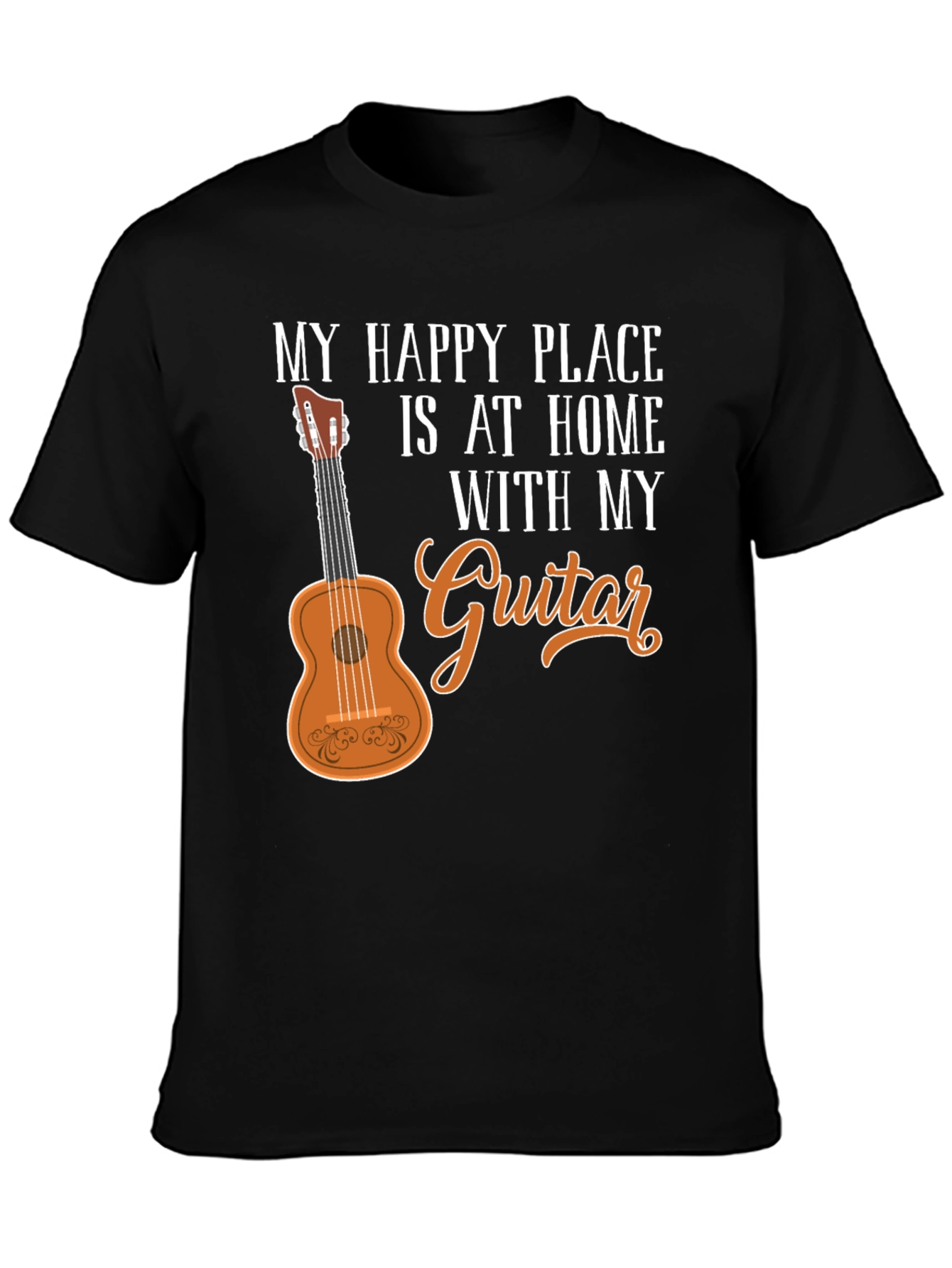 My Happy Place Guitar Graphic T-Shirt