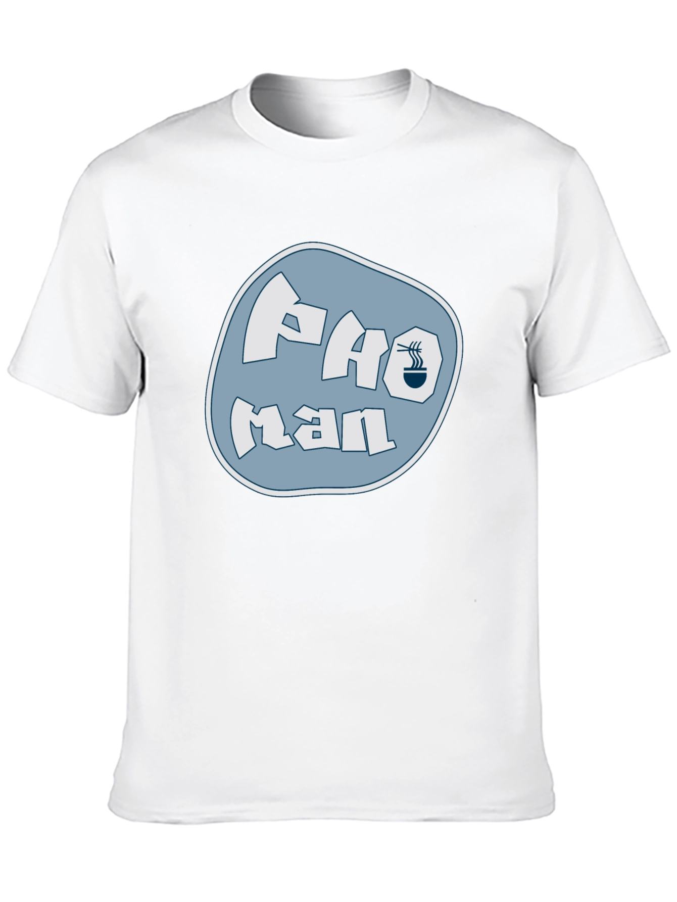 Pho Man Black T-Shirt