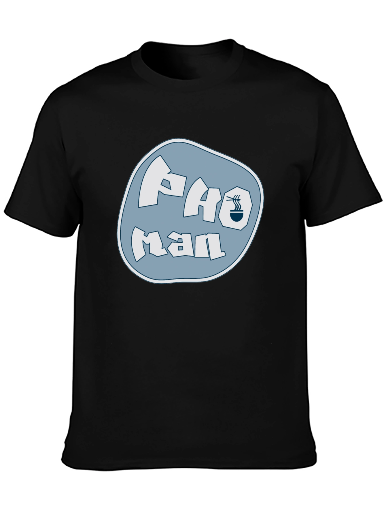 Pho Man Black T-Shirt