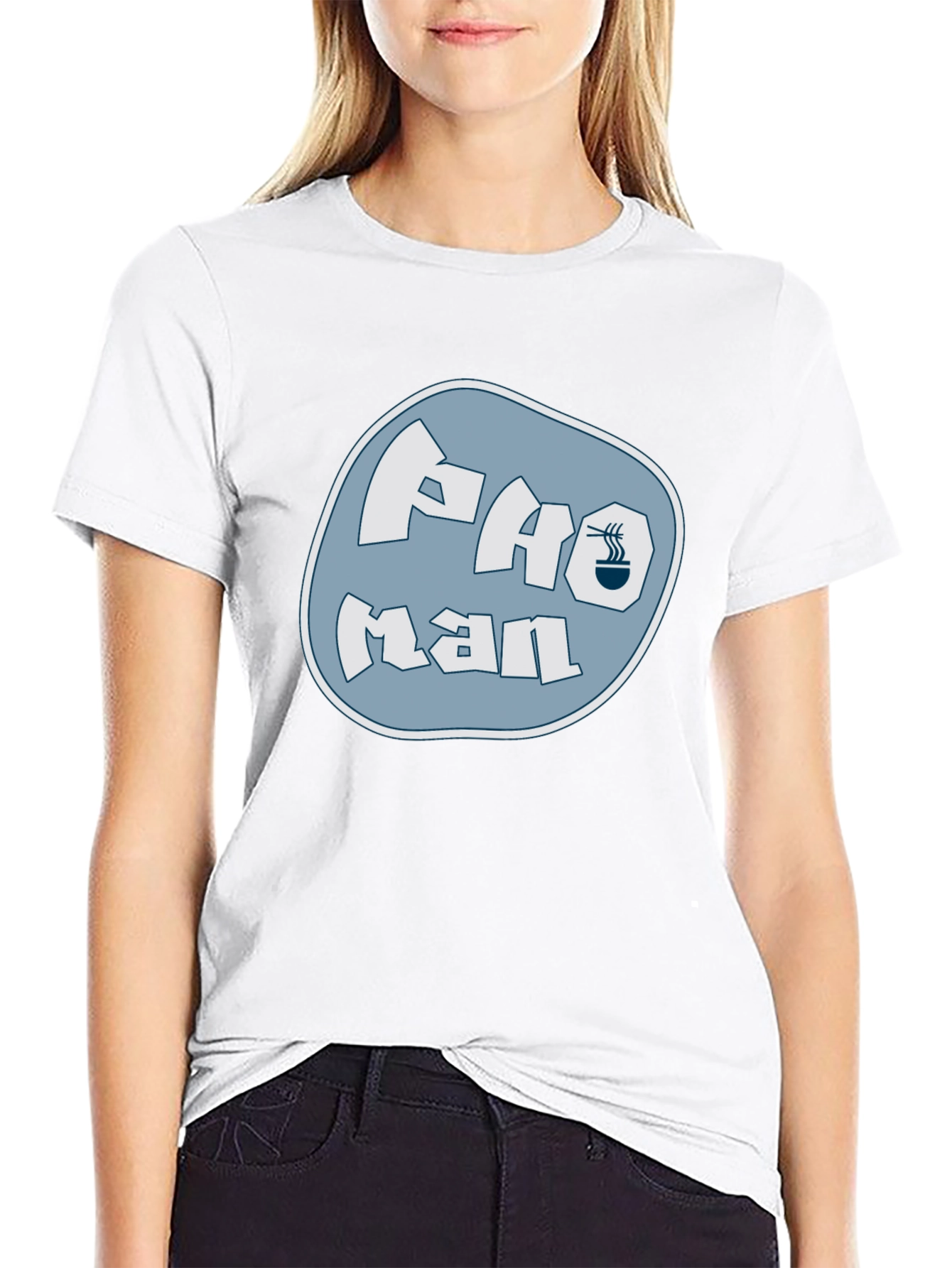 Pho Man Black T-Shirt