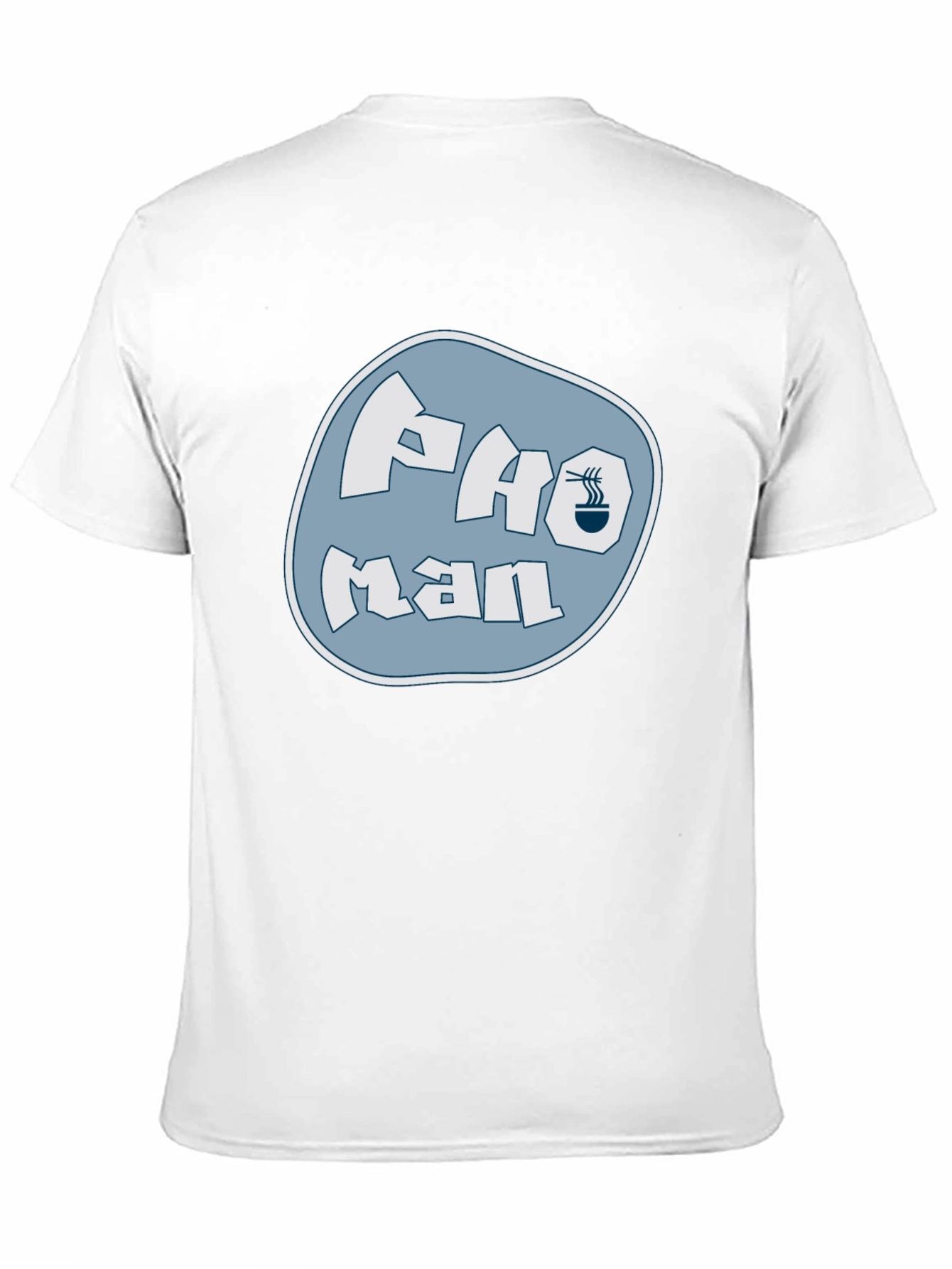 Pho Man Black T-Shirt