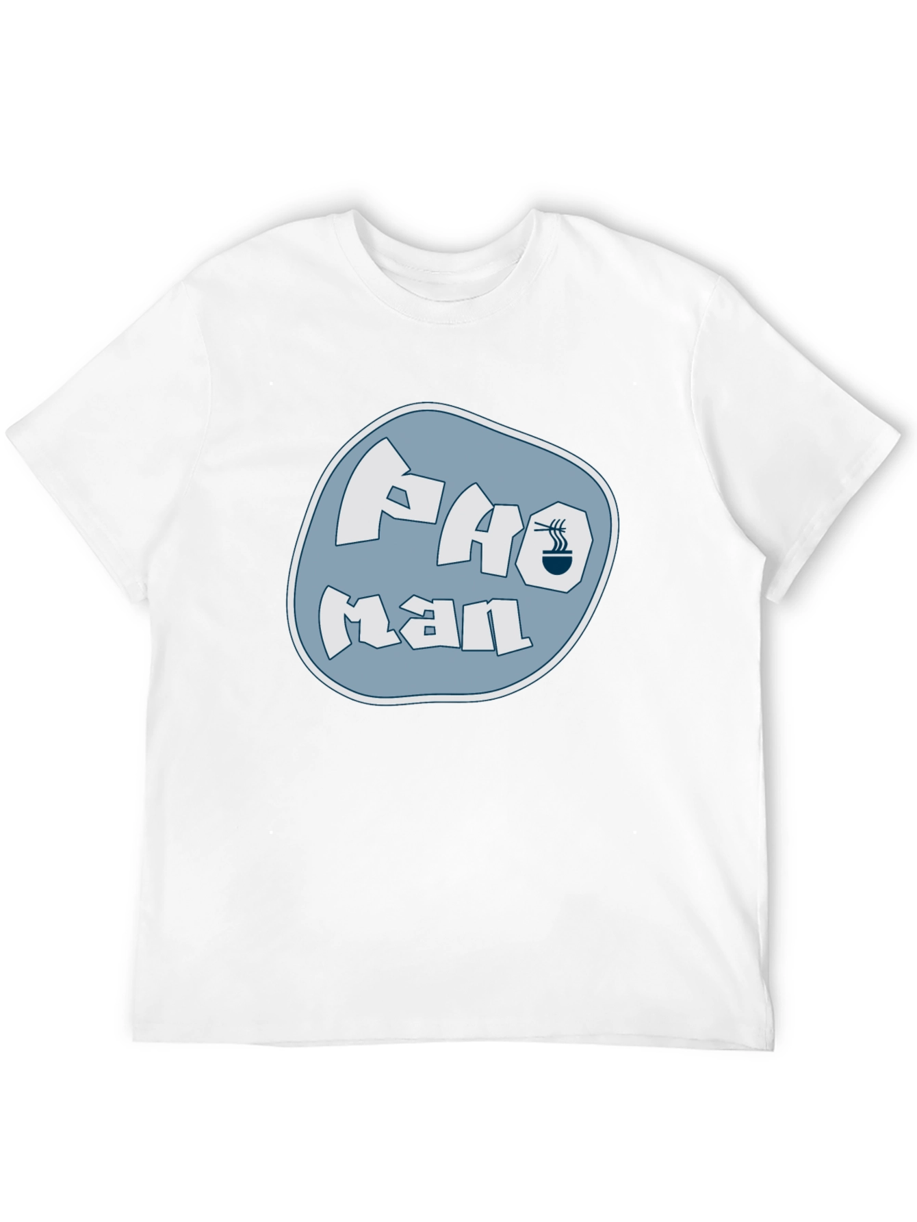 Pho Man Black T-Shirt