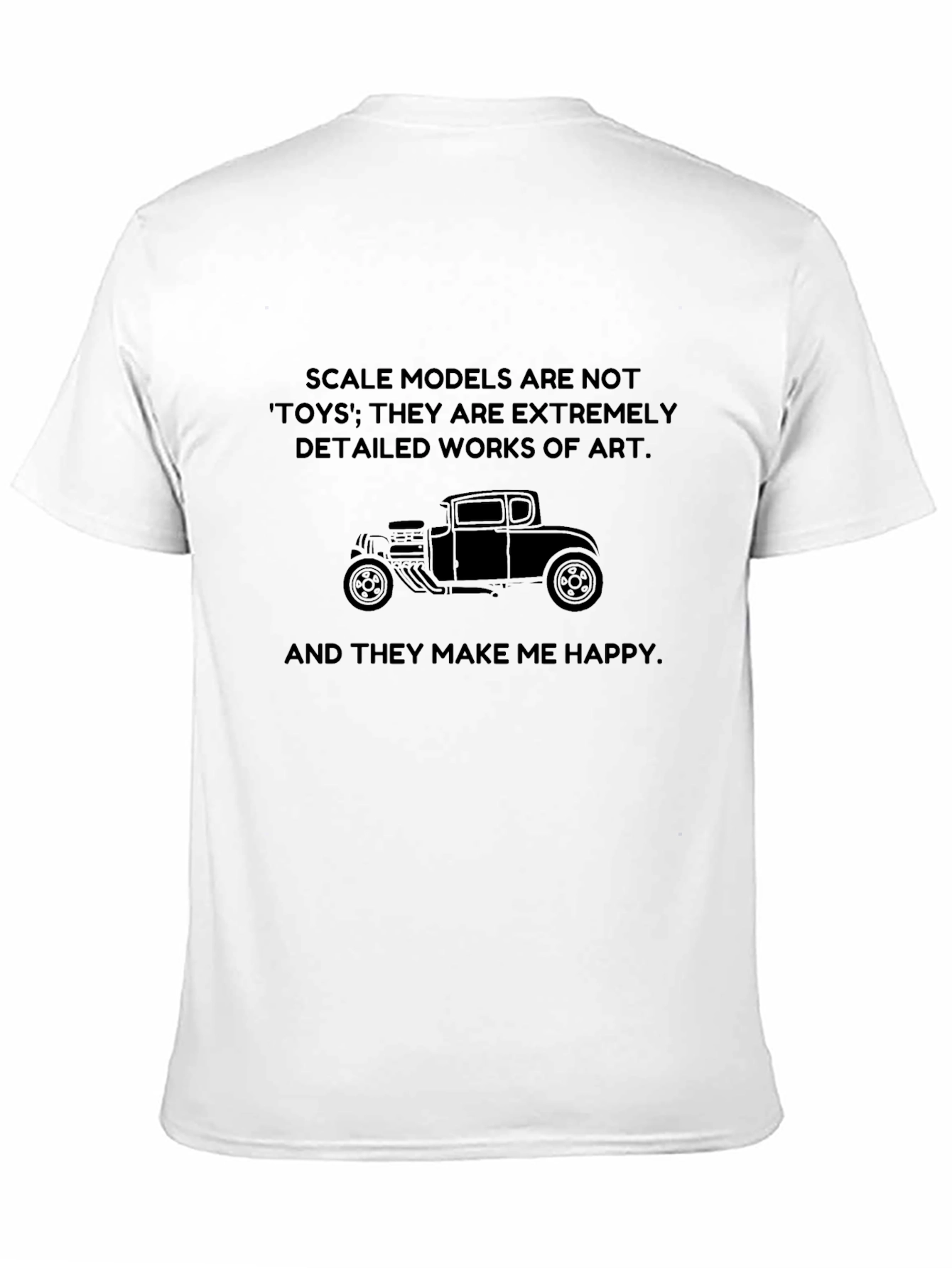 Scale Model Art T-Shirt: Detailed Works of Art