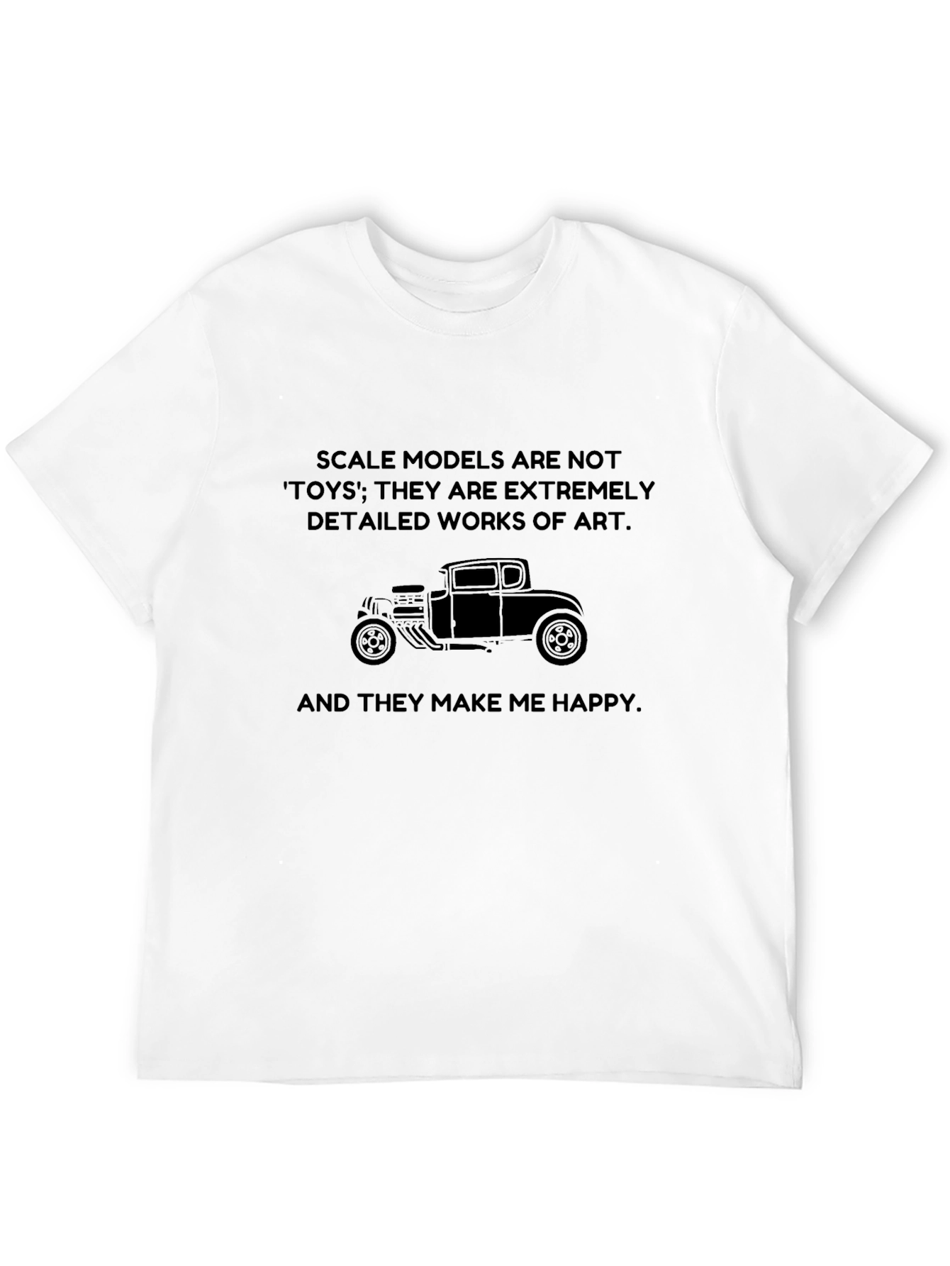 Scale Model Art T-Shirt: Detailed Works of Art