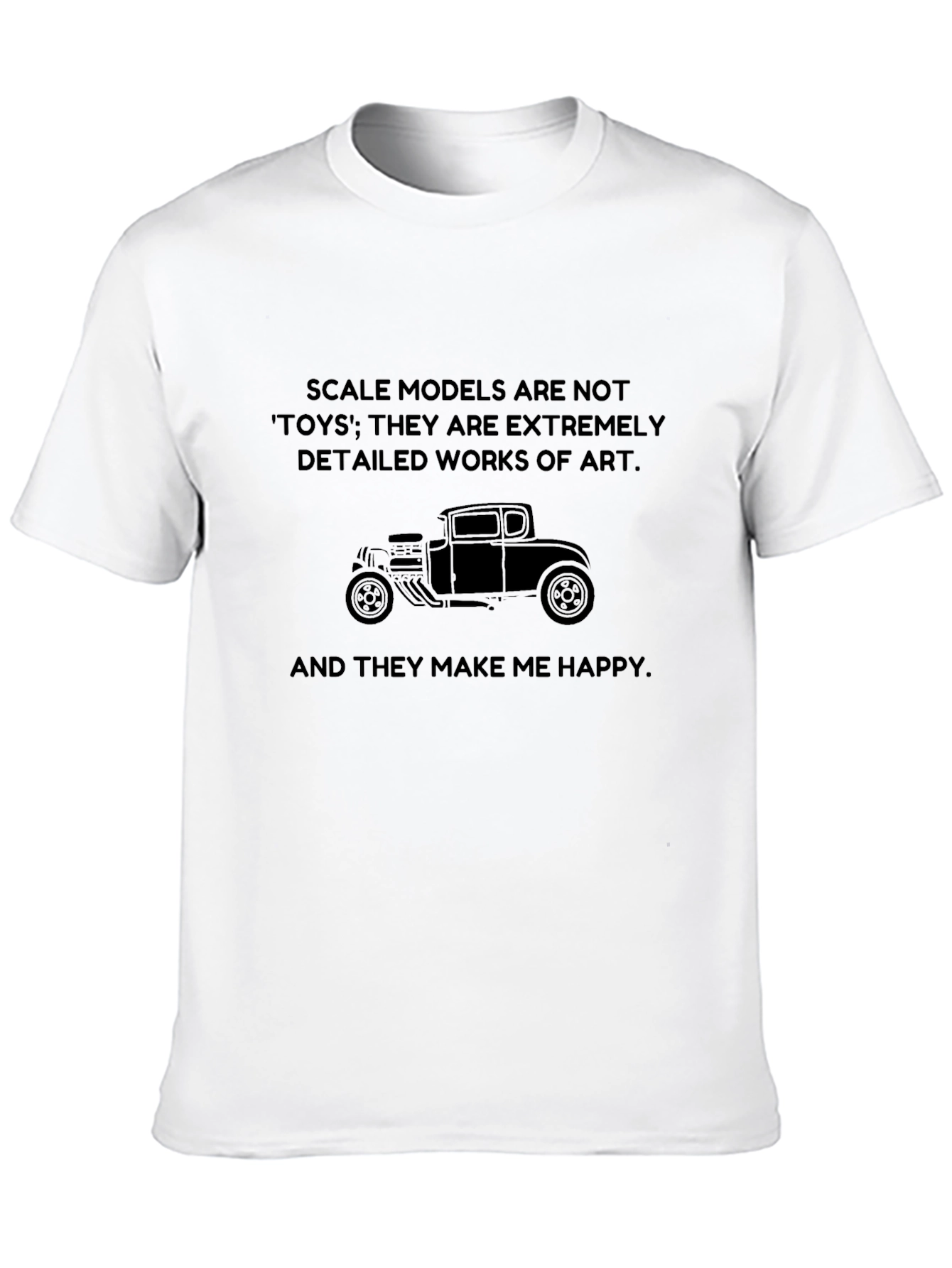 Scale Model Art T-Shirt: Detailed Works of Art