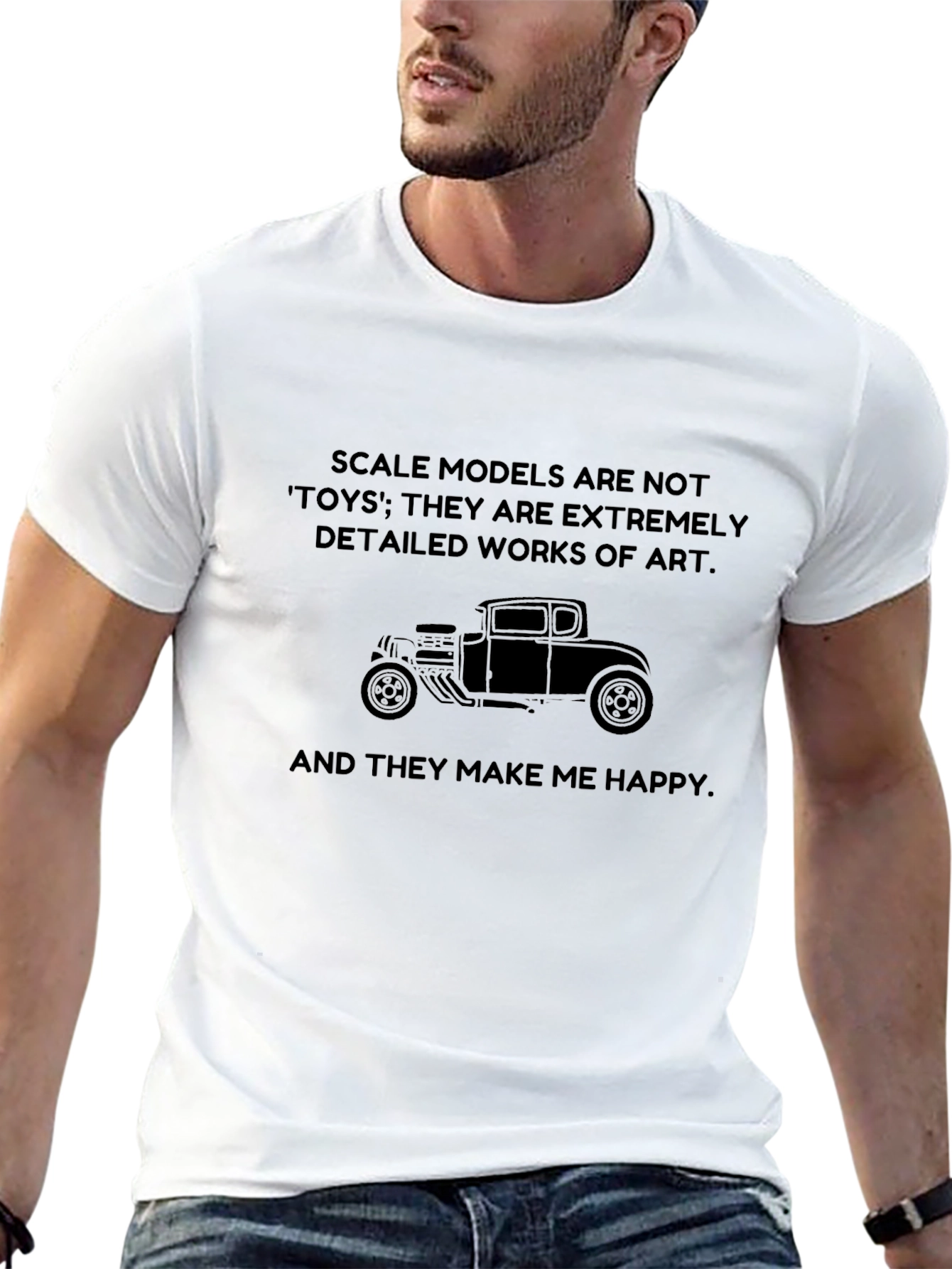 Scale Model Art T-Shirt: Detailed Works of Art