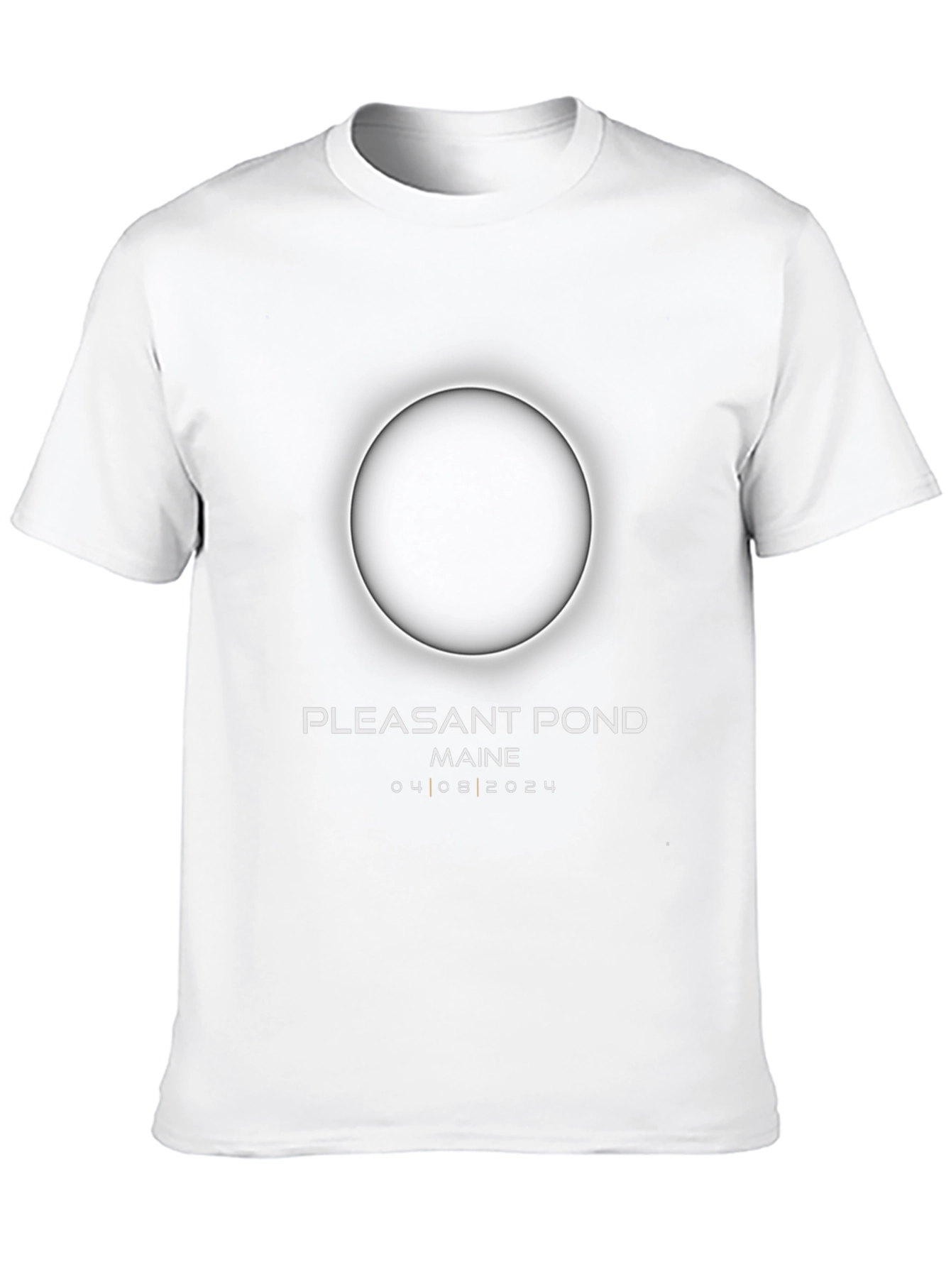 Pleasant Pond Maine 2024 Eclipse T-Shirt