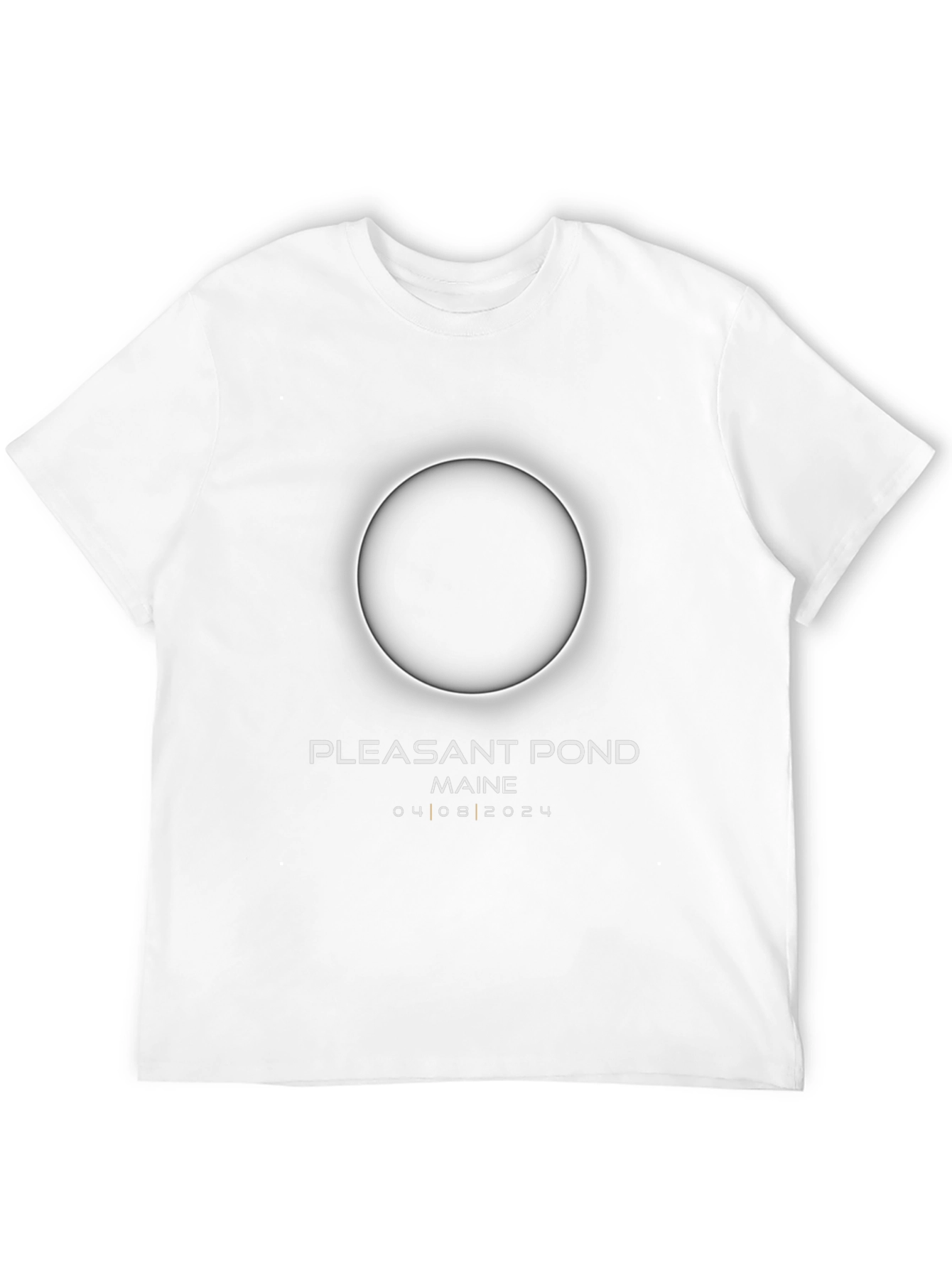 Pleasant Pond Maine 2024 Eclipse T-Shirt