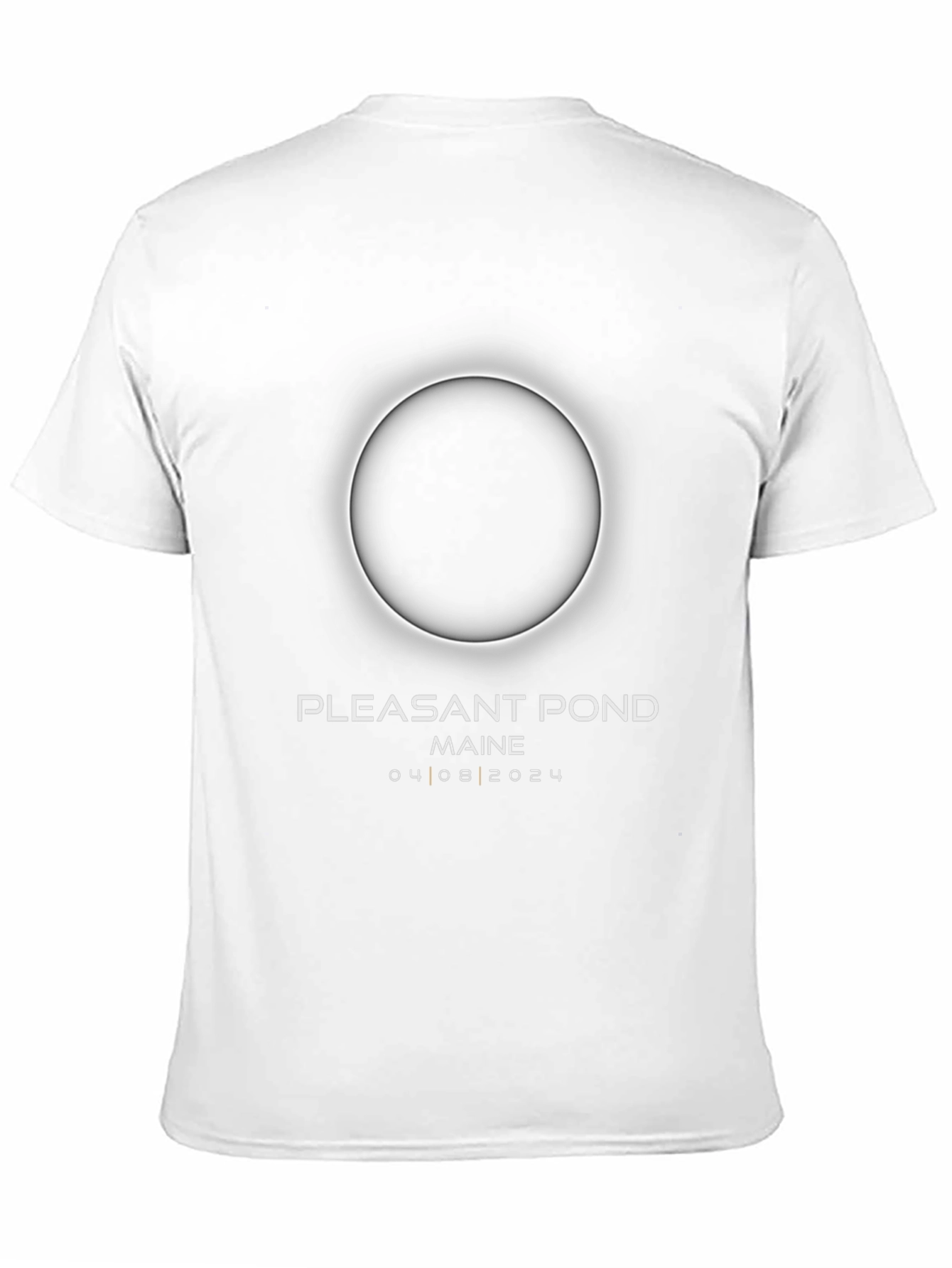 Pleasant Pond Maine 2024 Eclipse T-Shirt