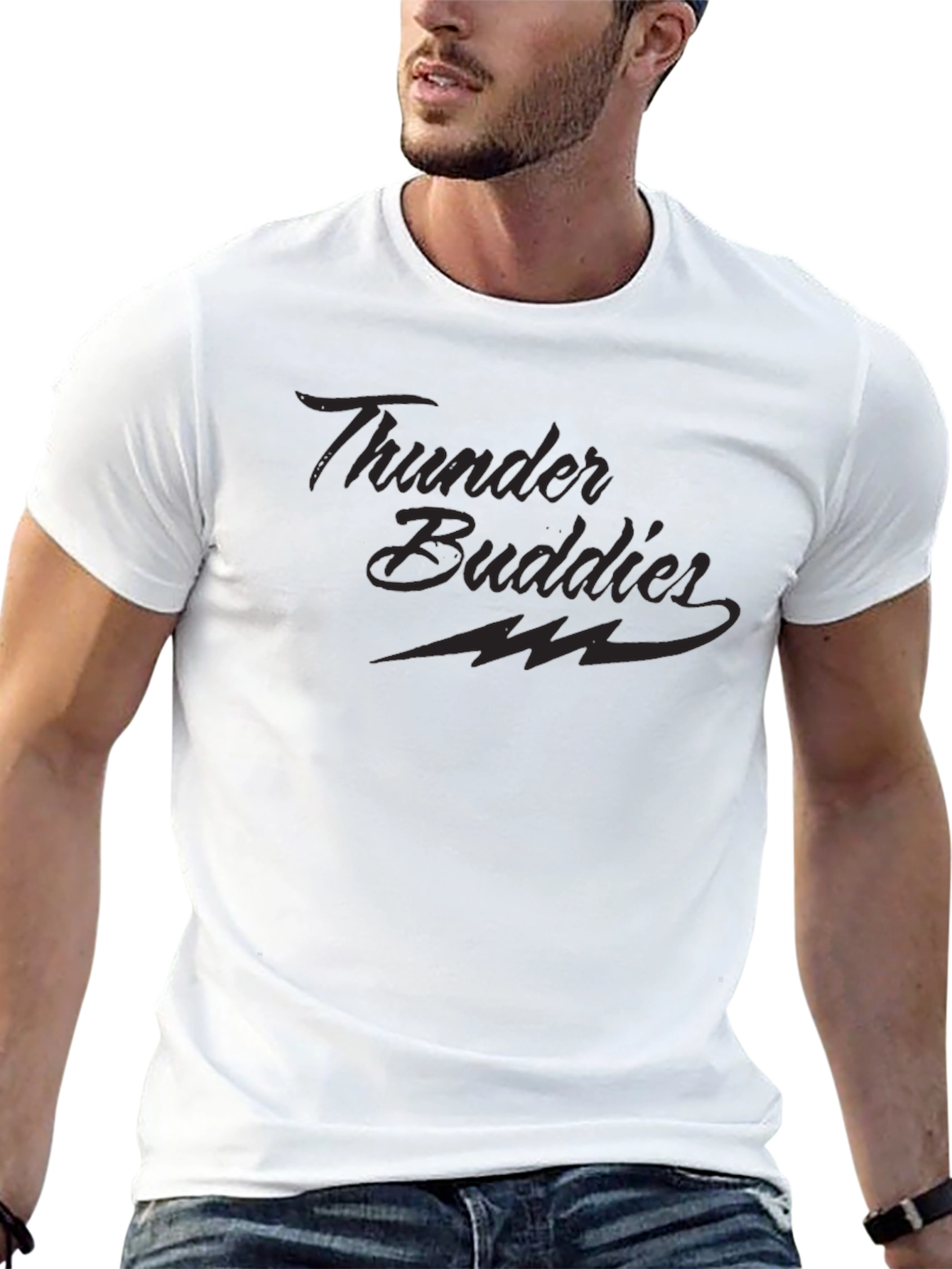 Thunder Buddies Black T-Shirt - Classic Tee