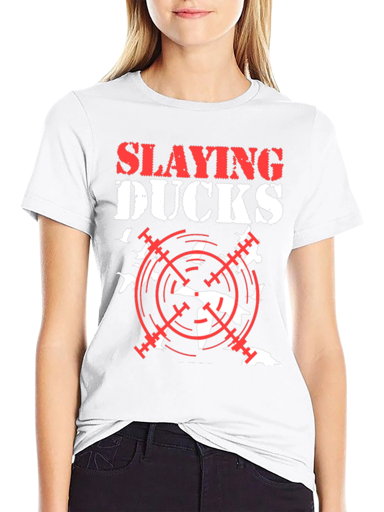 Slaying Ducks Graphic Tee - Hunting Season