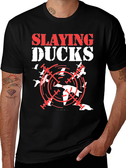 Slaying Ducks Graphic Tee - Hunting Season