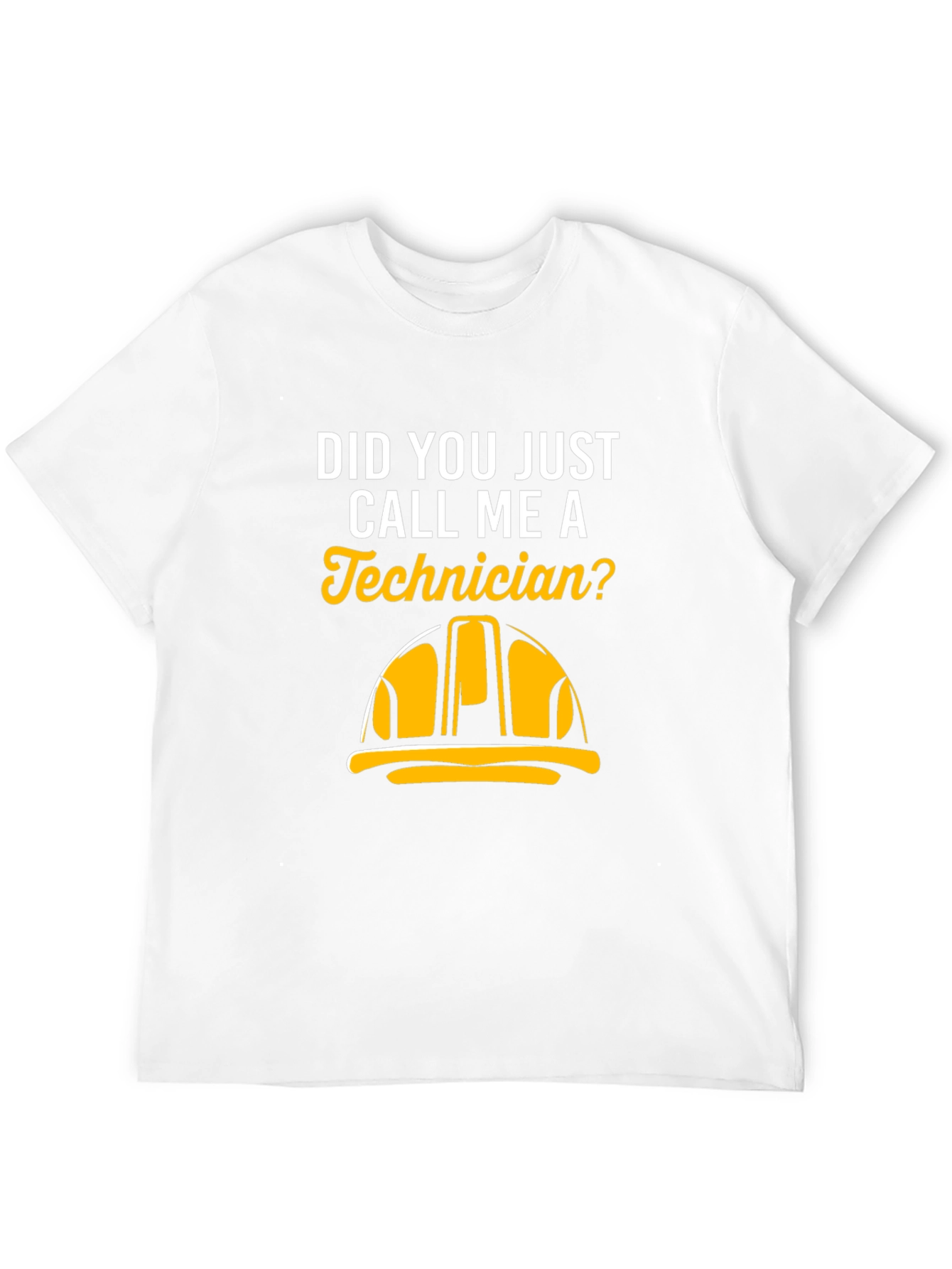 Technician Humor T-Shirt - Black Graphic Tee