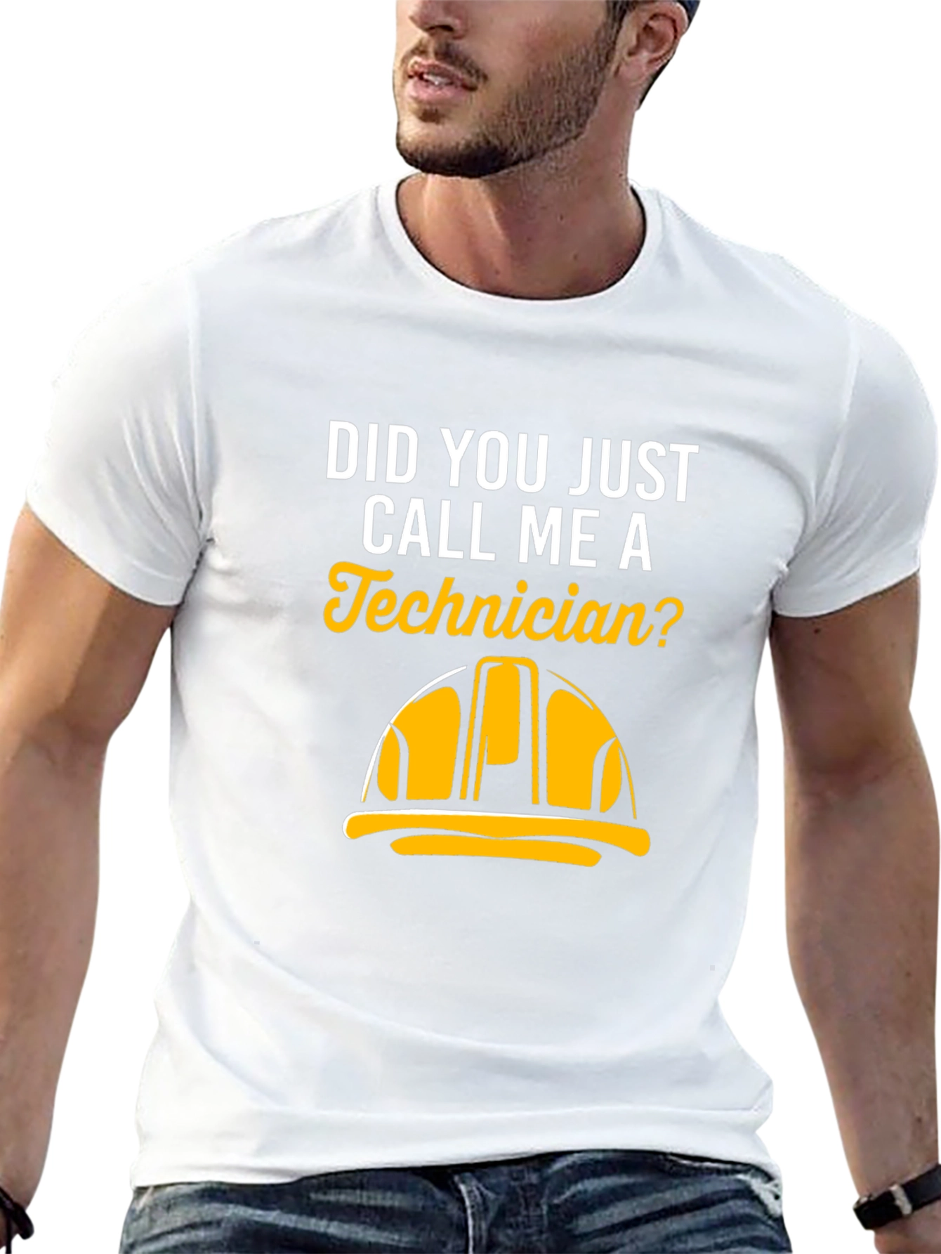 Technician Humor T-Shirt - Black Graphic Tee
