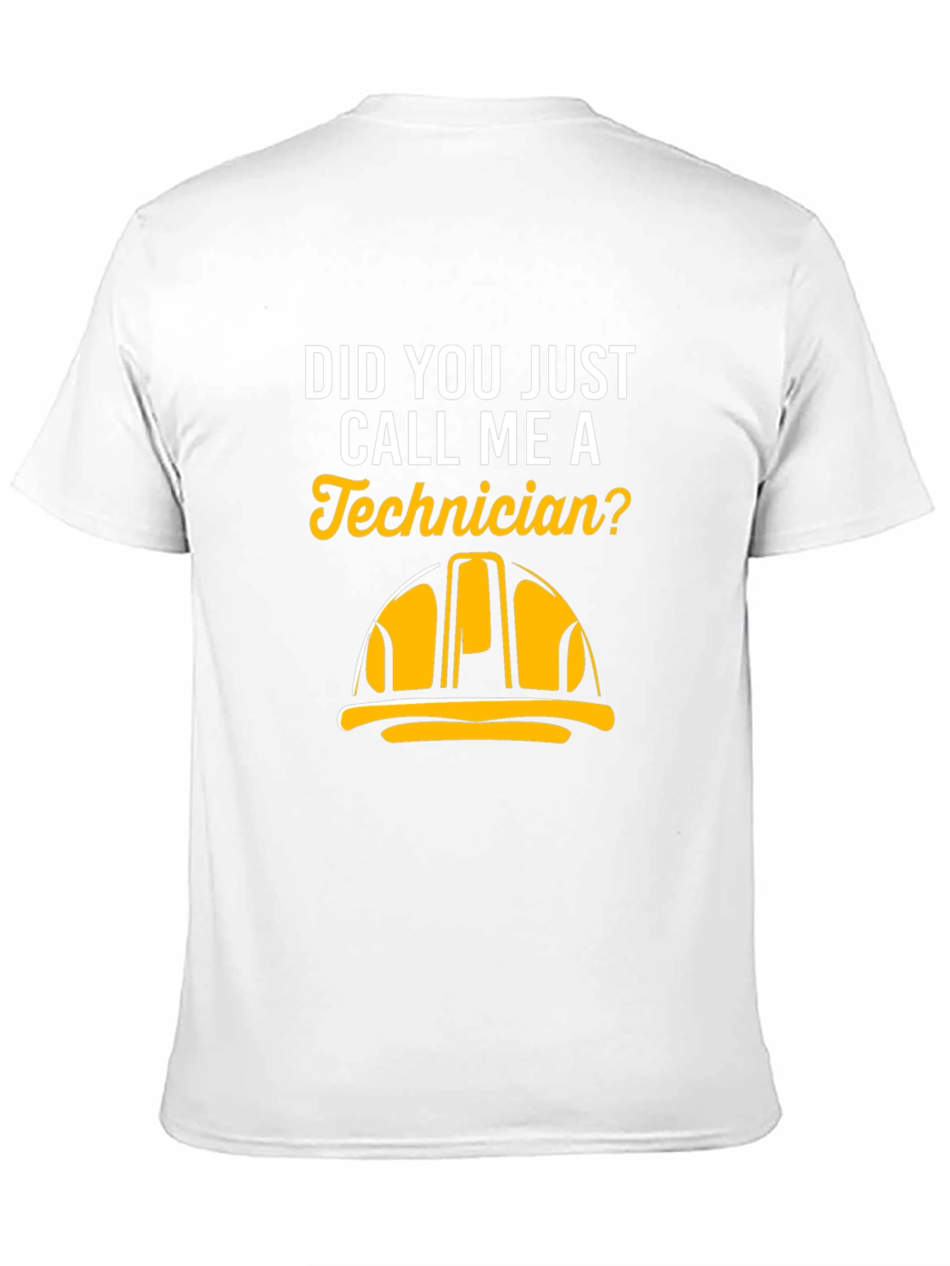 Technician Humor T-Shirt - Black Graphic Tee