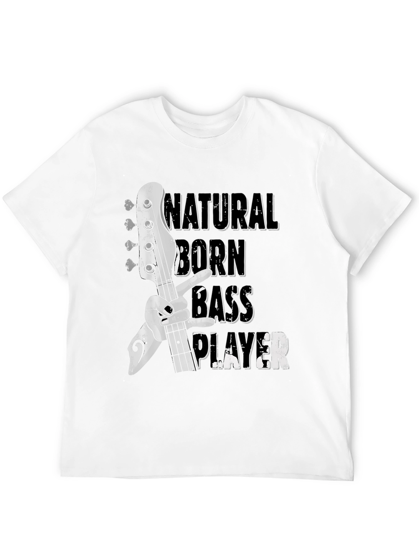 Natural Born Bass Player Graphic Tee