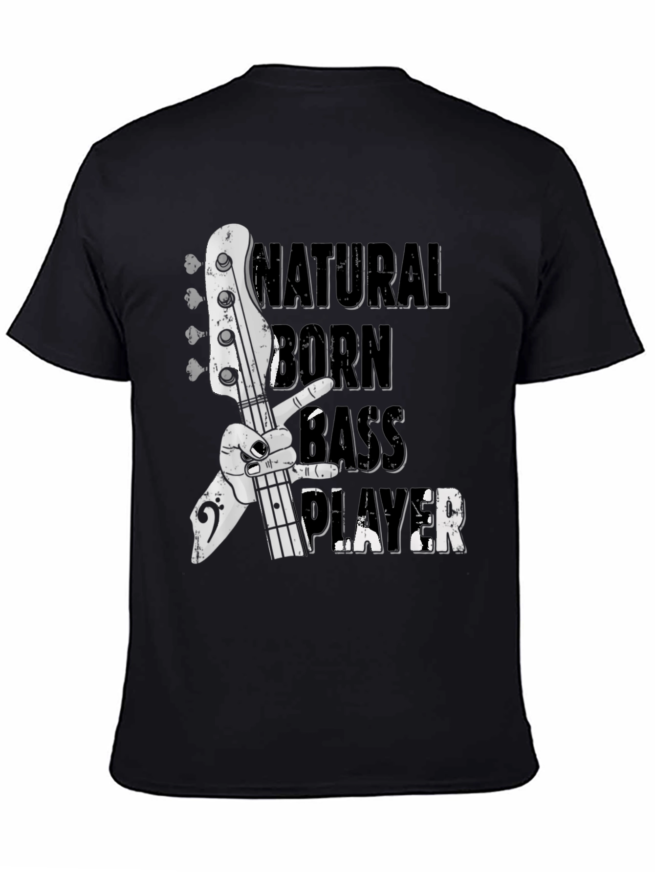 Natural Born Bass Player Graphic Tee