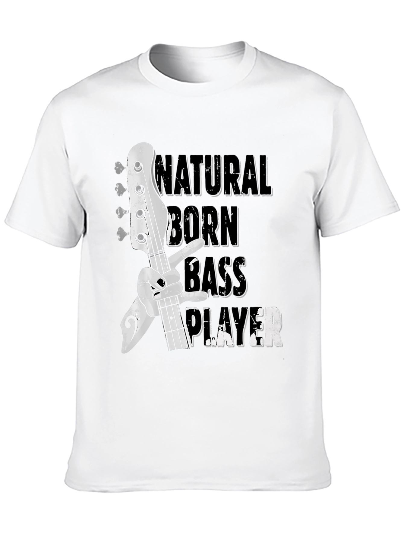 Natural Born Bass Player Graphic Tee