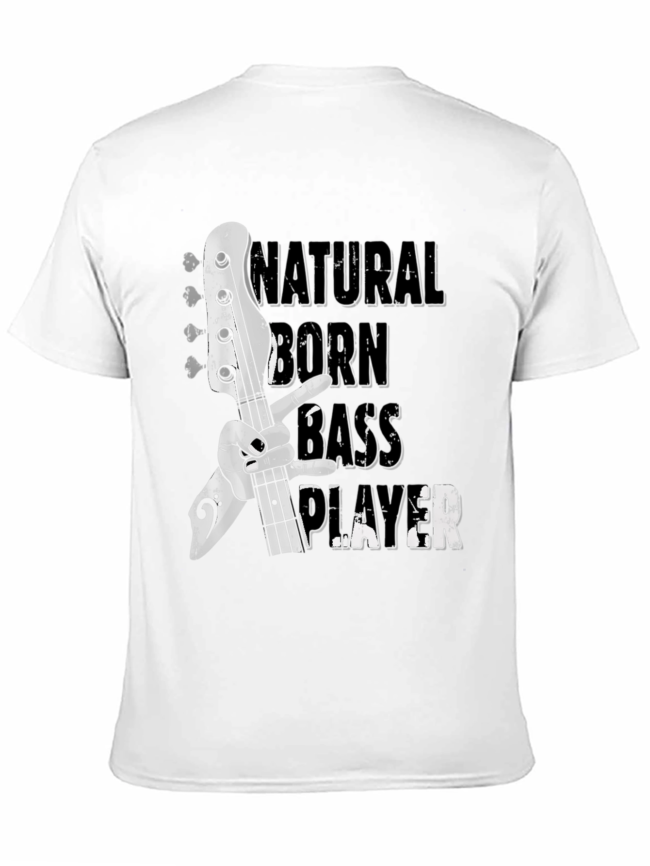 Natural Born Bass Player Graphic Tee