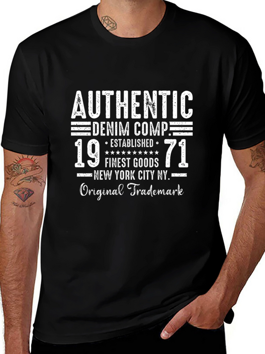 Authentic Denim Company 1971 Graphic T-Shirt