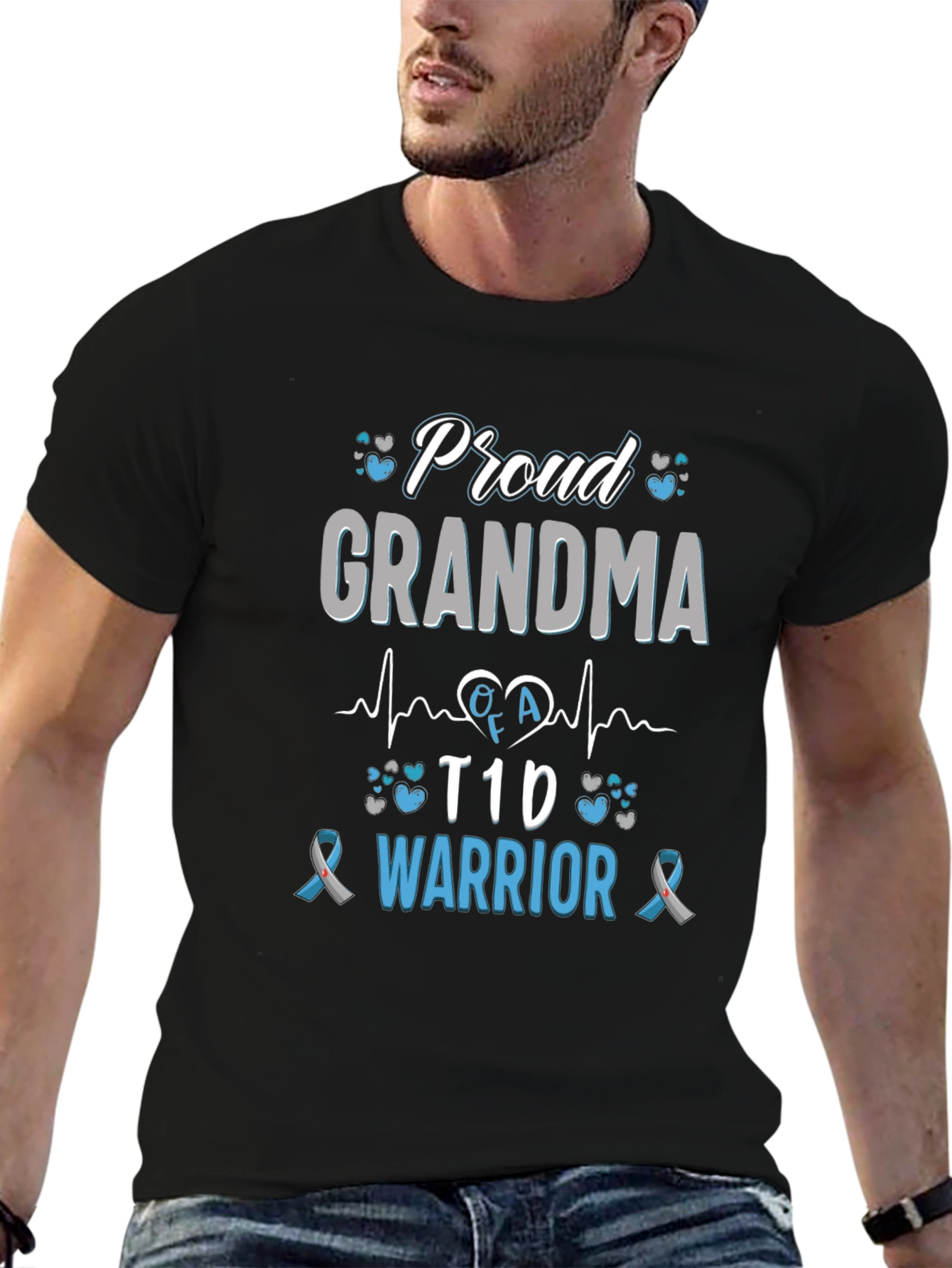 Proud Grandma T1D Warrior Tee