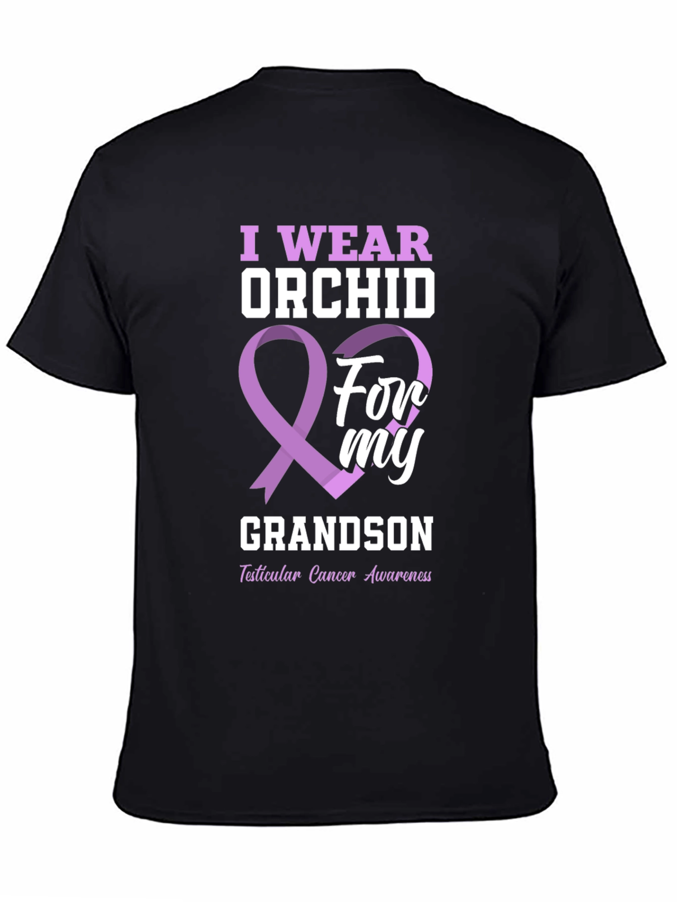 I Wear Orchid For My Grandson T-Shirt