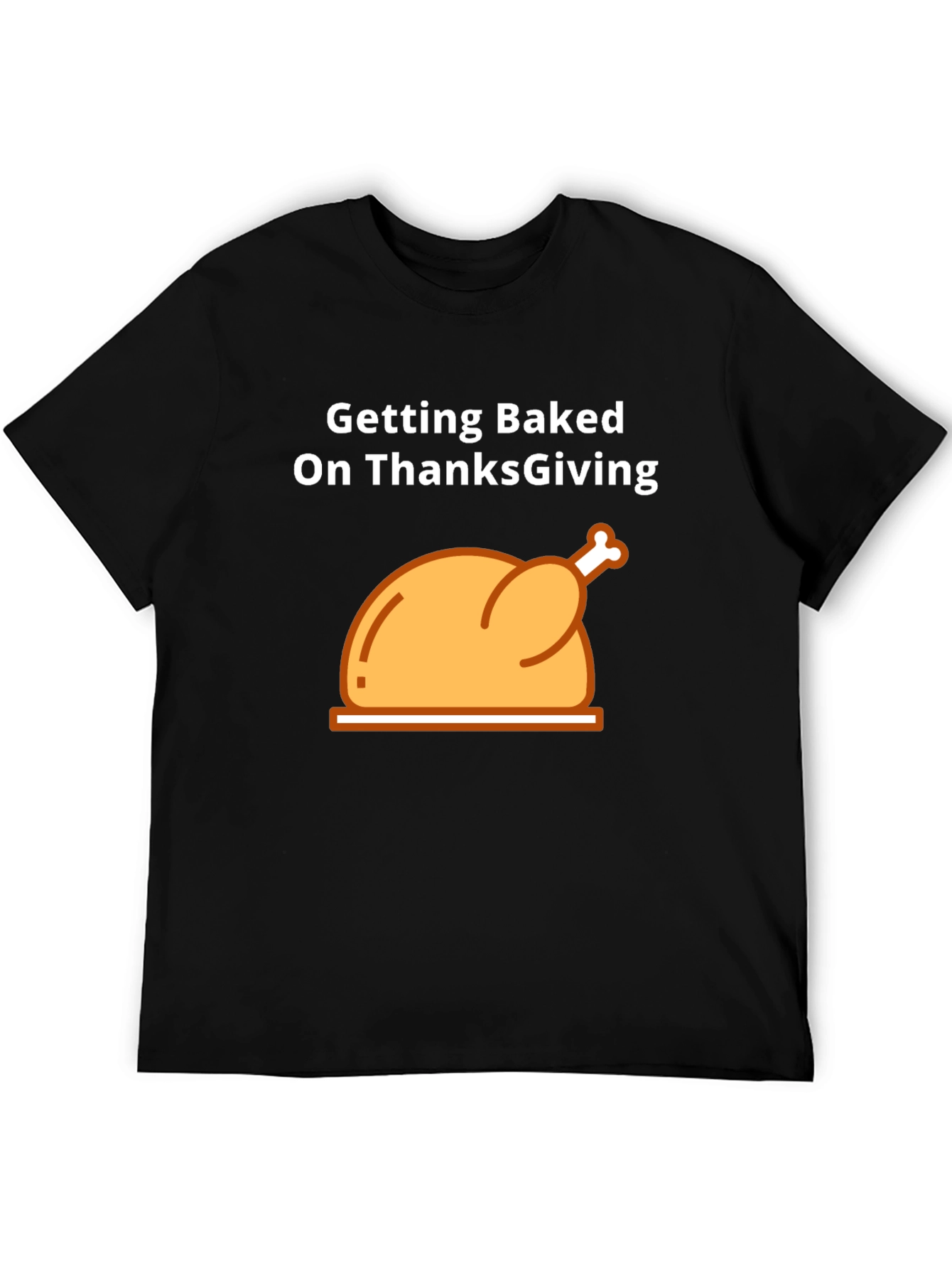 Thanksgiving Turkey Baked T-Shirt