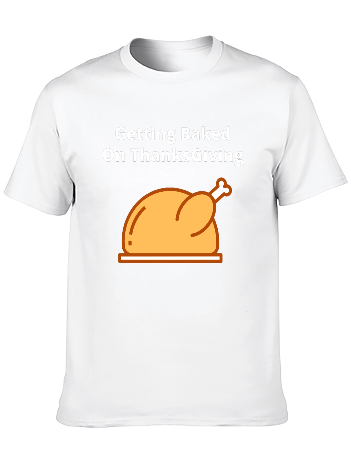 Thanksgiving Turkey Baked T-Shirt