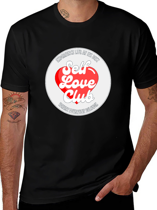 Self Love Club Graphic Tee - Black