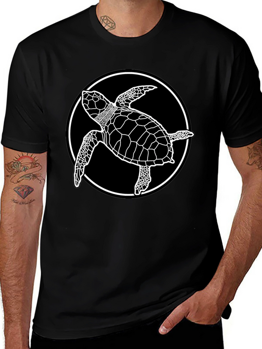 Black Turtle Graphic Tee