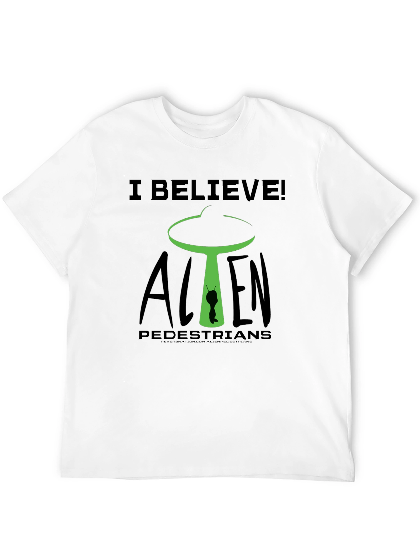 I Believe Alien Pedestrians Graphic Tee