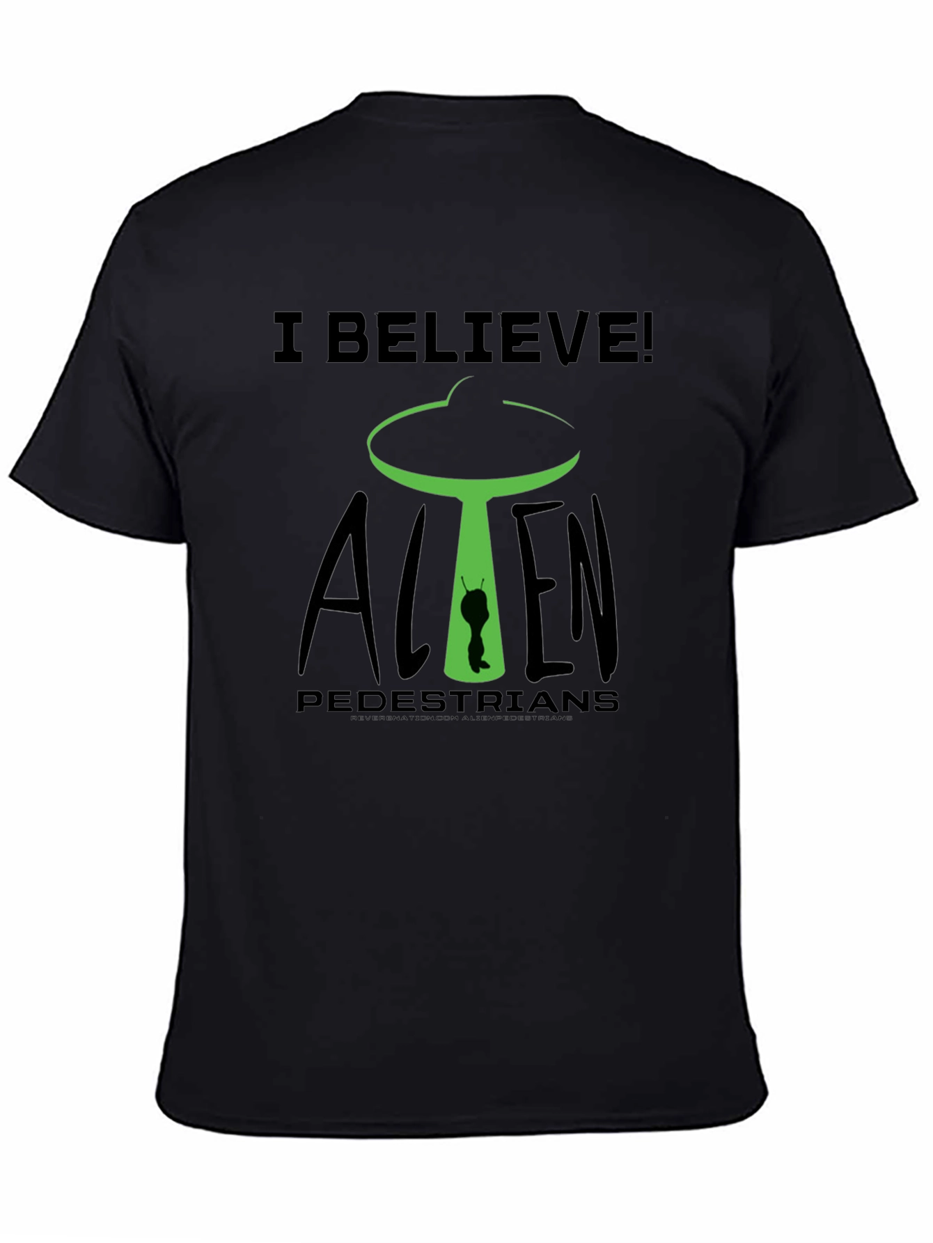 I Believe Alien Pedestrians Graphic Tee