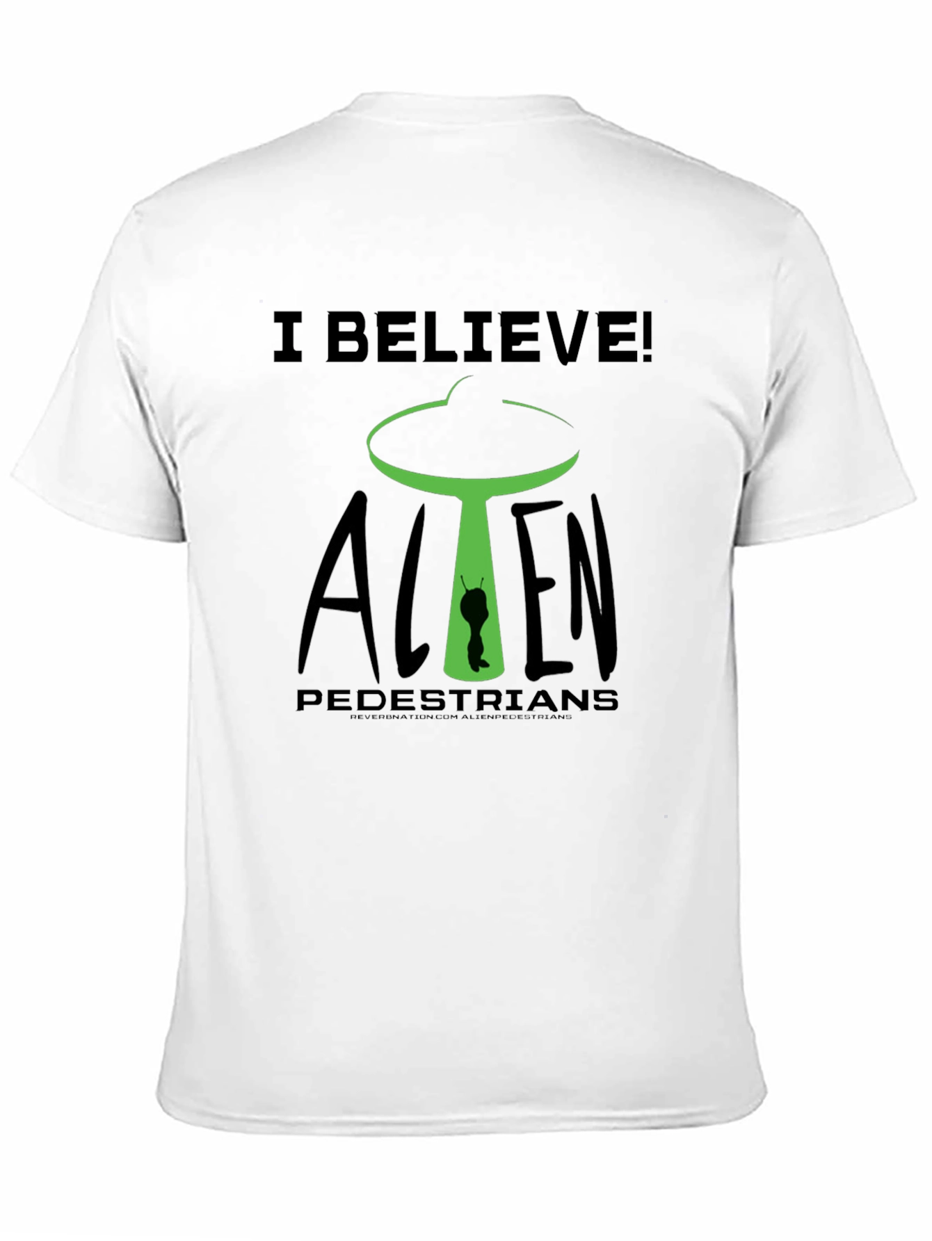 I Believe Alien Pedestrians Graphic Tee