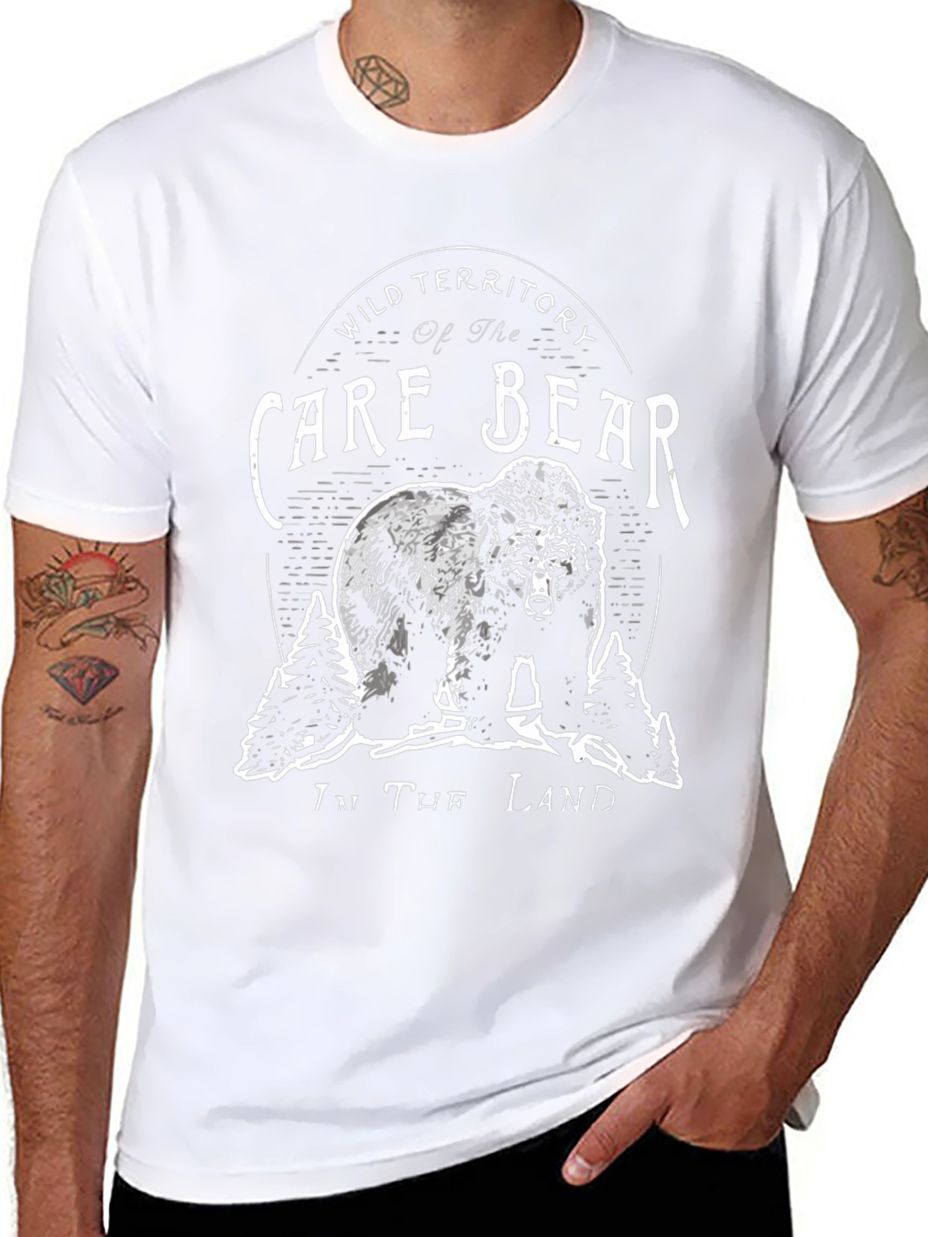 Wild Territory Care Bear Graphic Tee