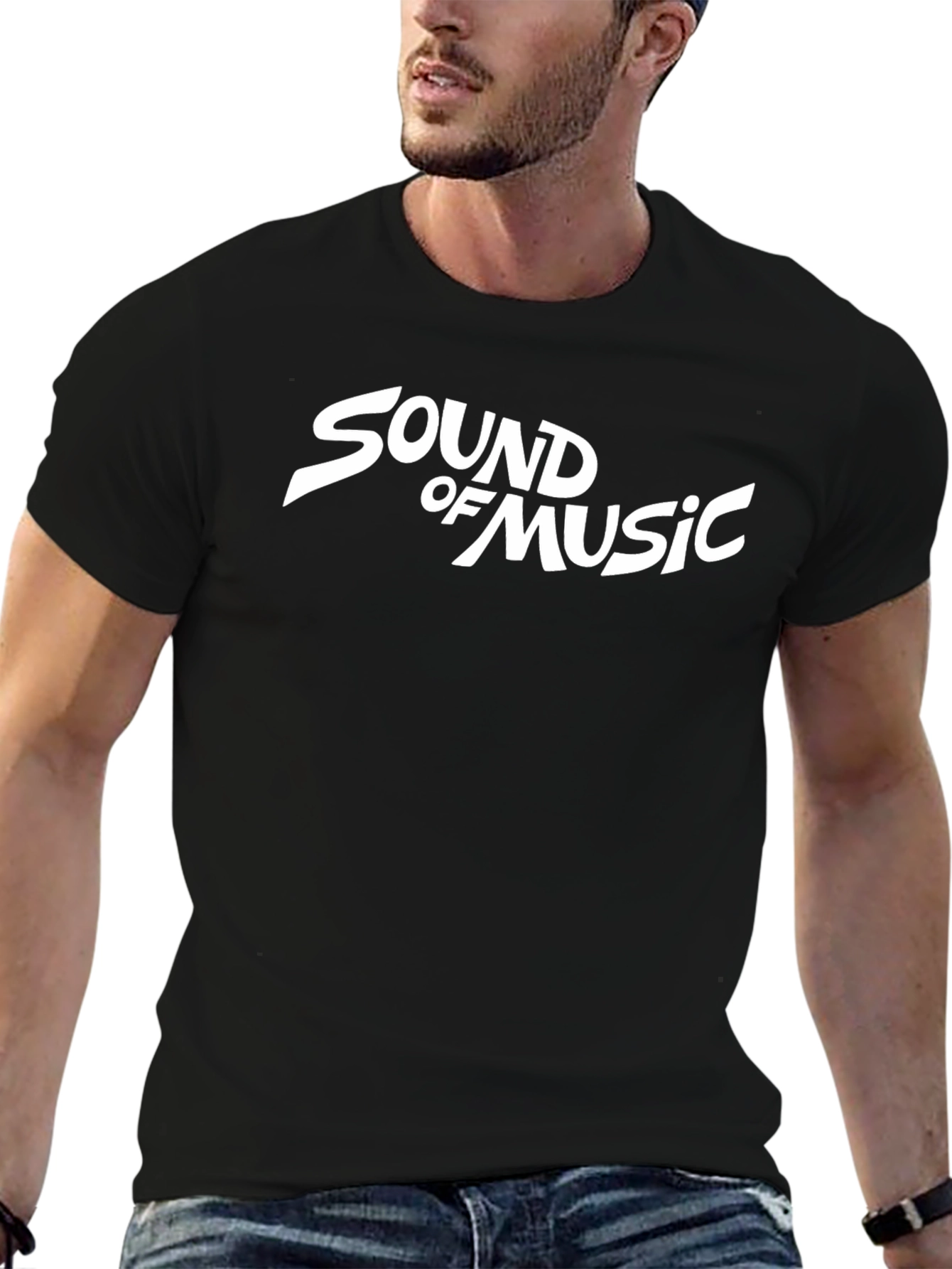 Sound of Music Black T-Shirt - Classic Musical Tee
