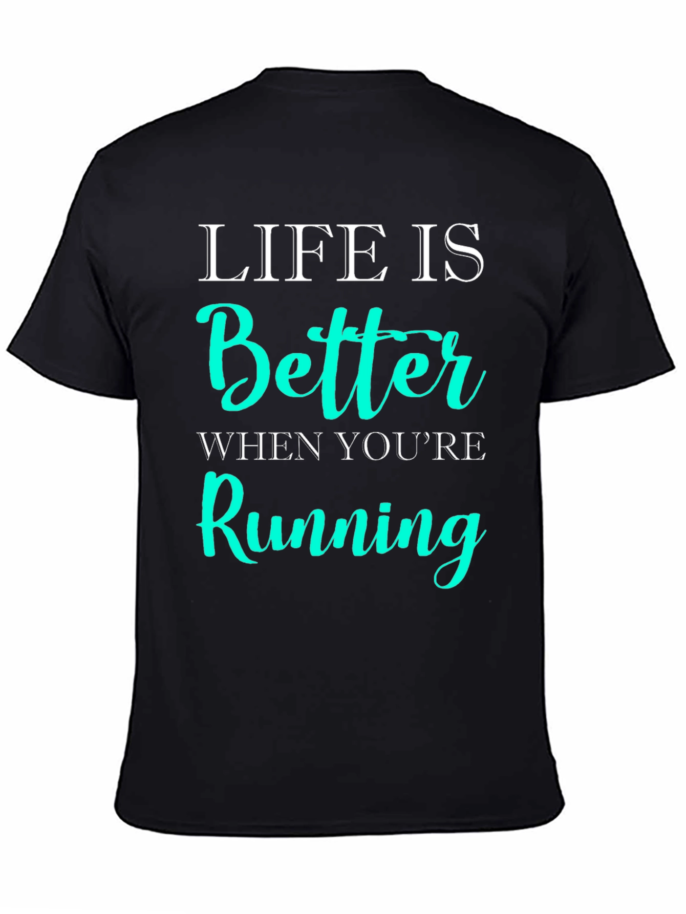 Life is Better Running Graphic Tee