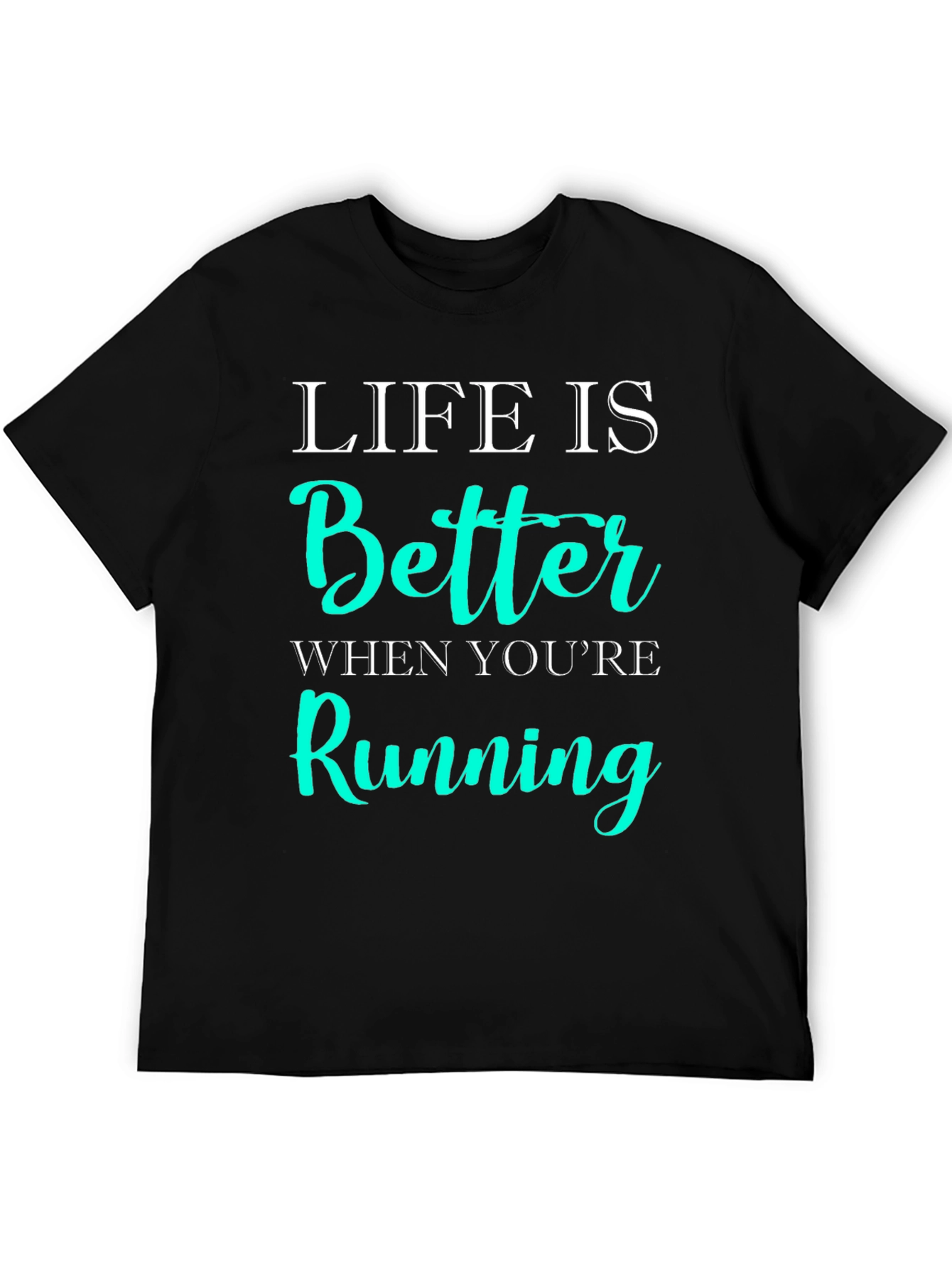 Life is Better Running Graphic Tee