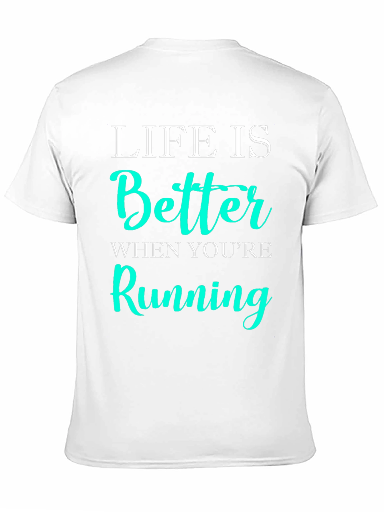 Life is Better Running Graphic Tee