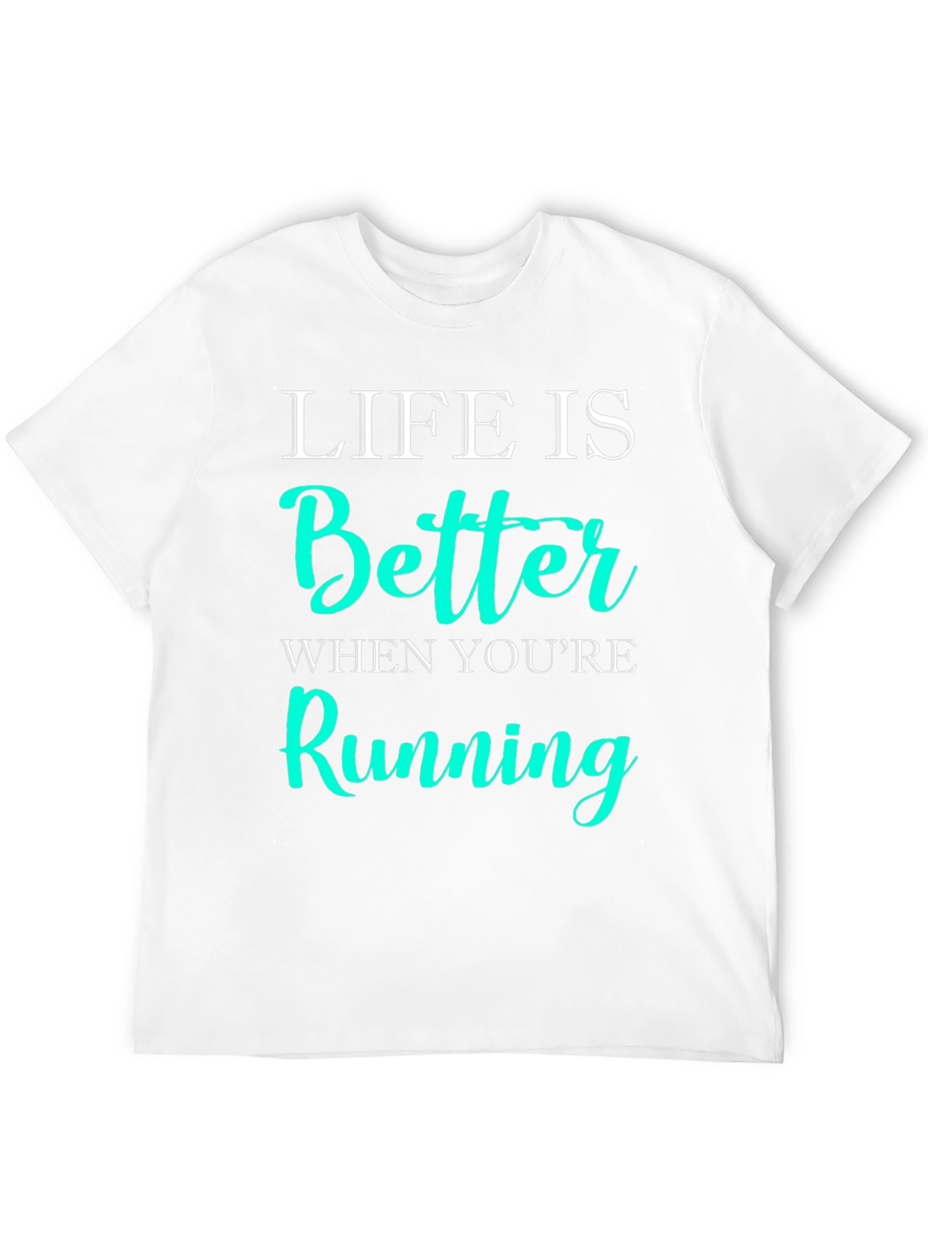 Life is Better Running Graphic Tee