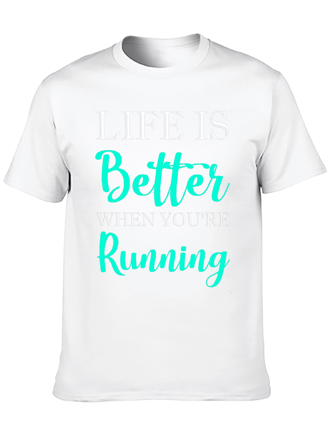 Life is Better Running Graphic Tee