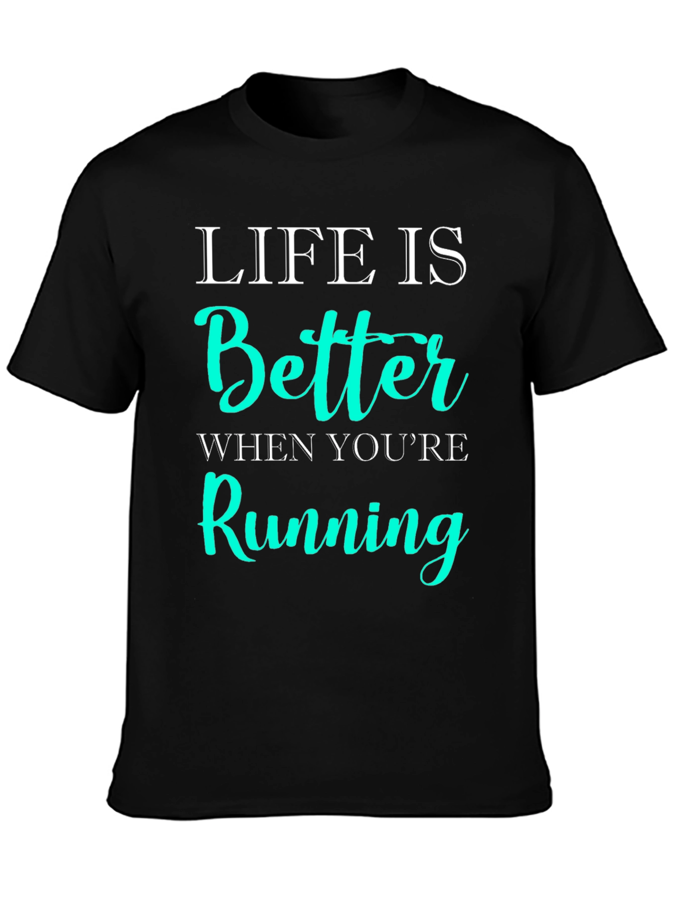 Life is Better Running Graphic Tee