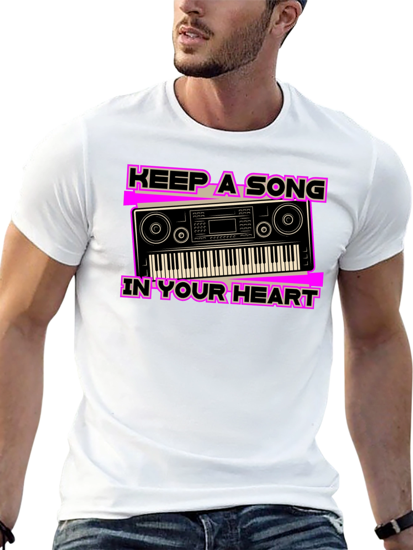 Keep A Song In Your Heart Graphic Tee