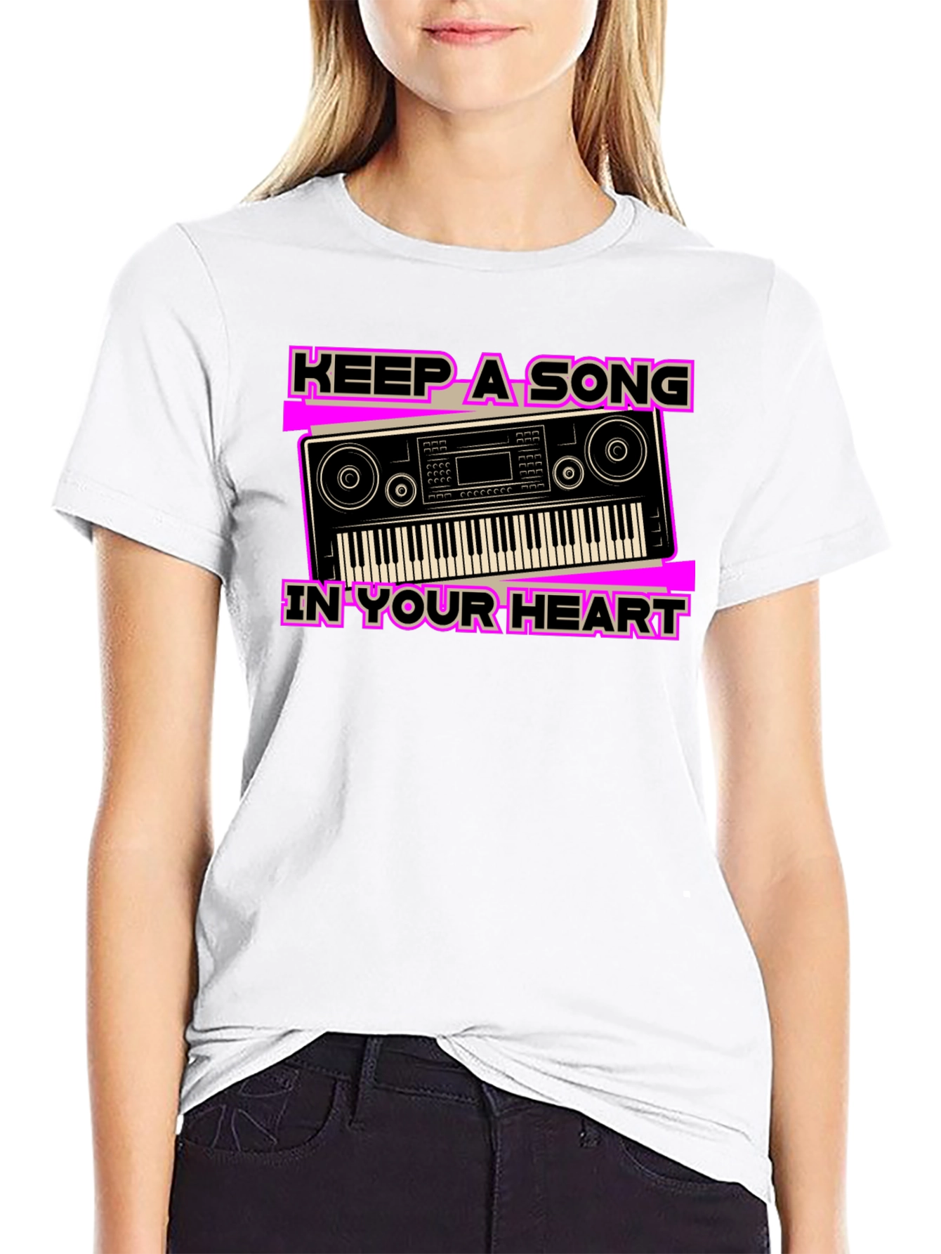 Keep A Song In Your Heart Graphic Tee