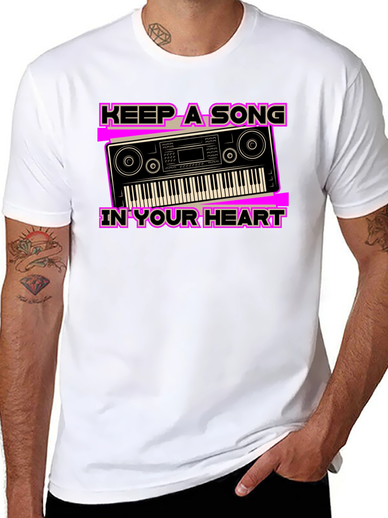 Keep A Song In Your Heart Graphic Tee